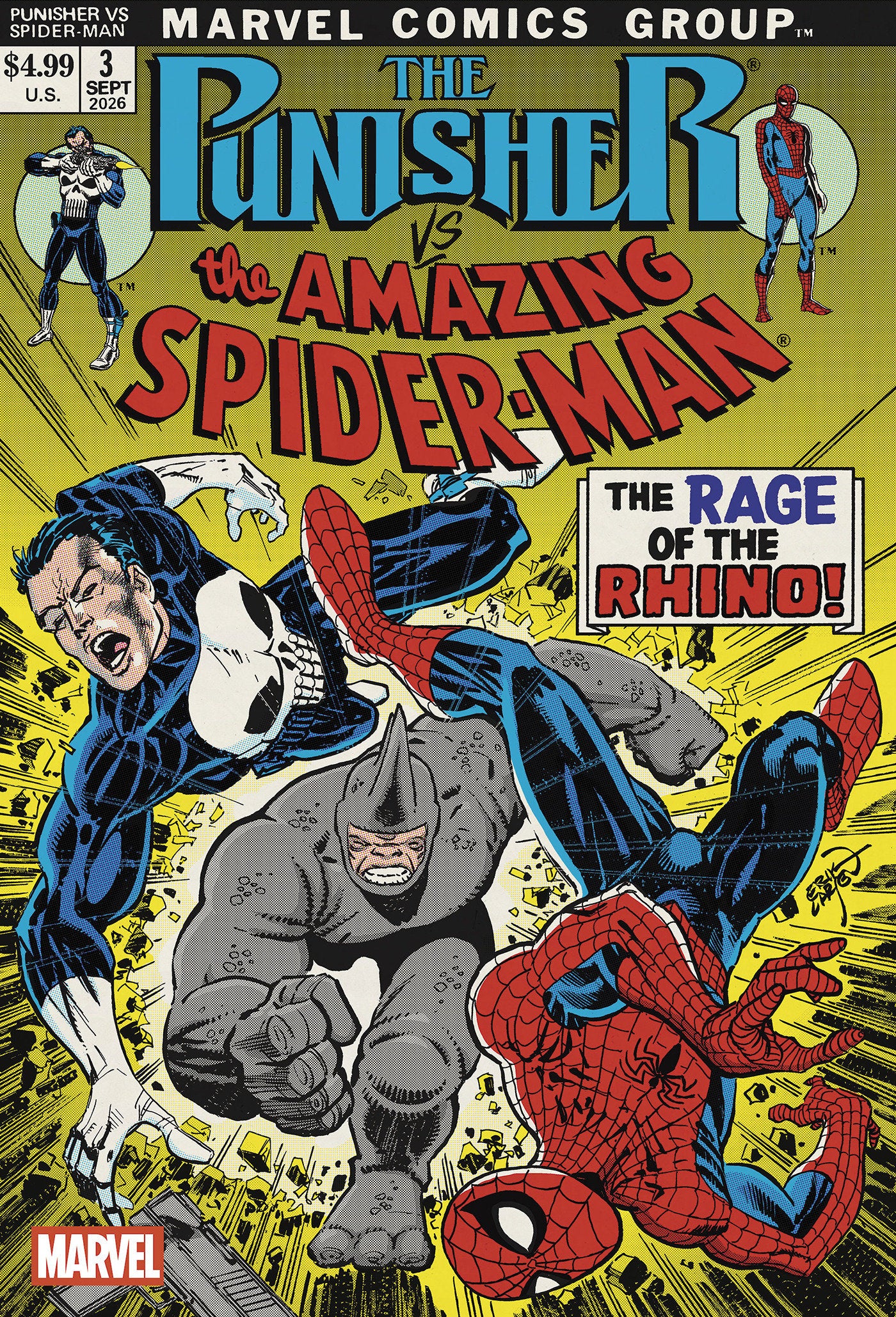 PUNISHER VS. SPIDER-MAN #3 ERIK LARSEN VARIANT 09/23/2026