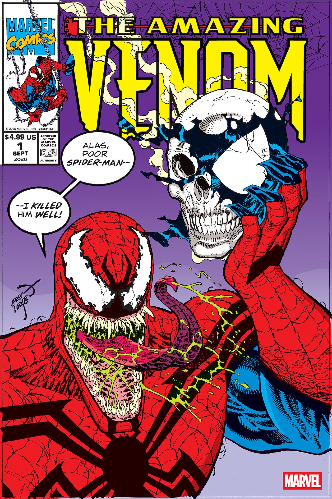 THE AMAZING VENOM #1 ERIK LARSEN HOMAGE VARIANT 09/30/2026