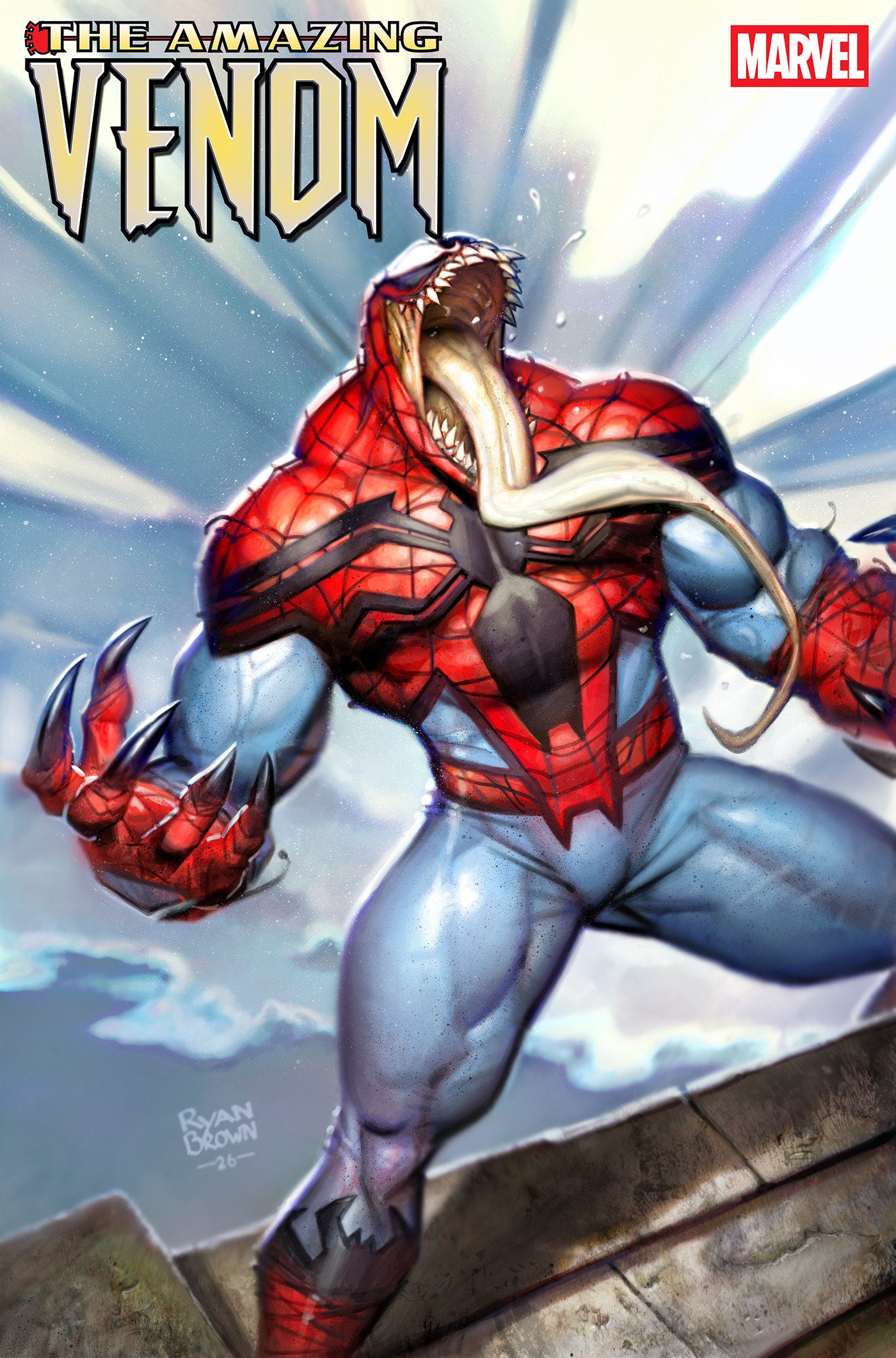 THE AMAZING VENOM #1 RYAN BROWNE VARIANT 09/30/2026