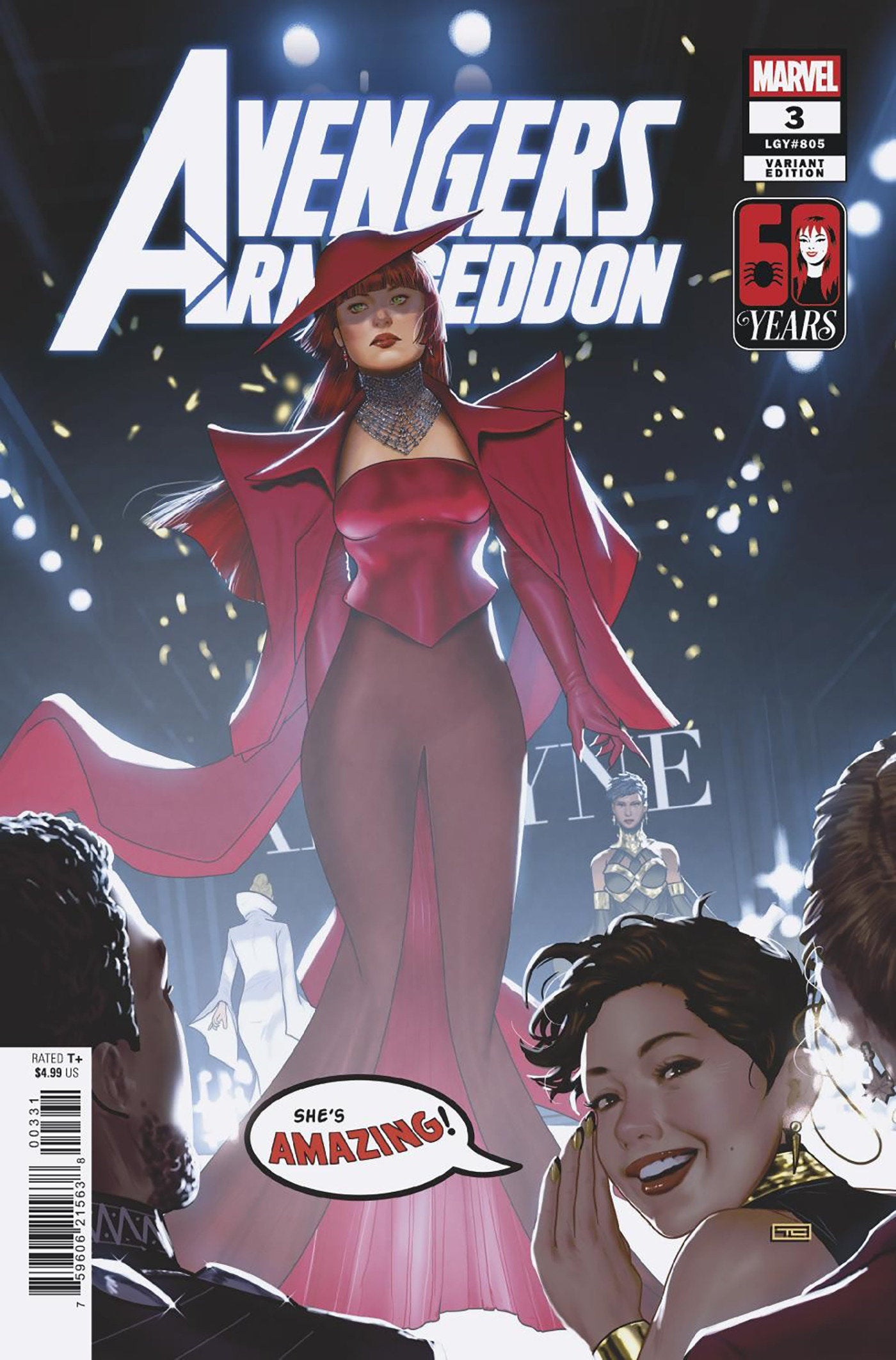 AVENGERS: ARMAGEDDON #3 TAURIN CLARKE MARY JANE WATSON VARIANT 08/19/2026