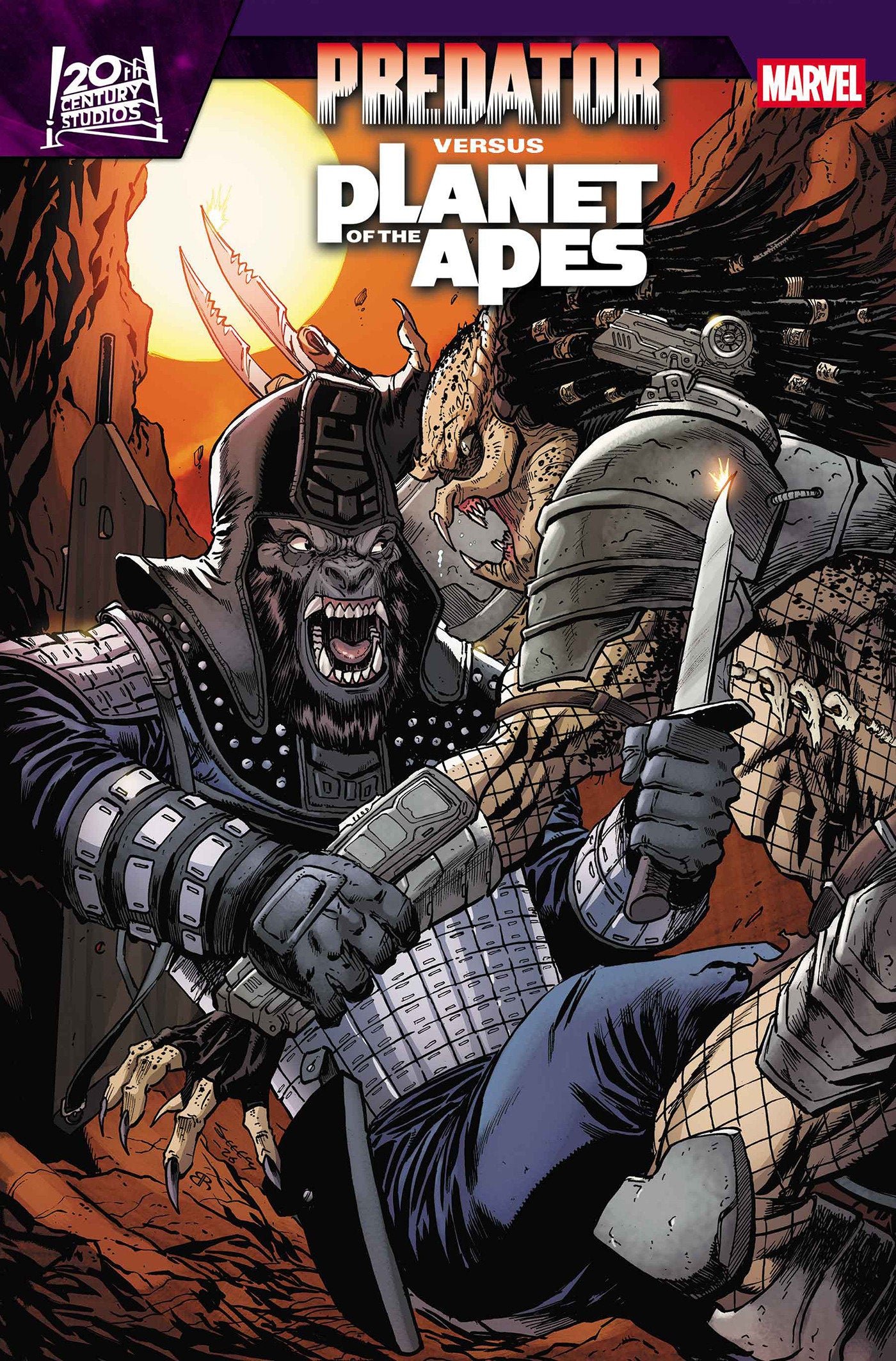 PREDATOR VS. THE PLANET OF THE APES #1 TIM SEELEY VARIANT 07/29/2026