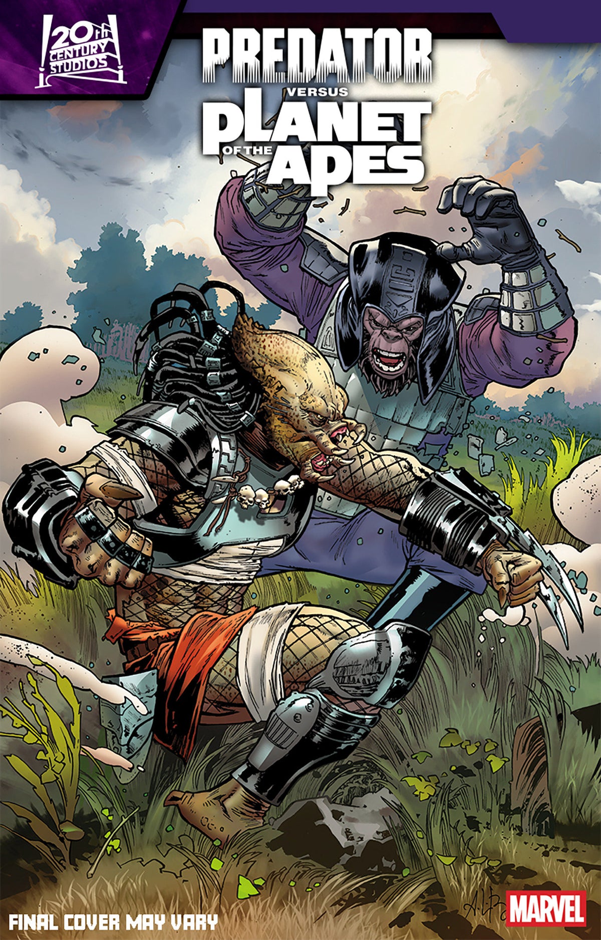PREDATOR VS. THE PLANET OF THE APES #5 ANDREI BRESSAN VARIANT 11/25/2026