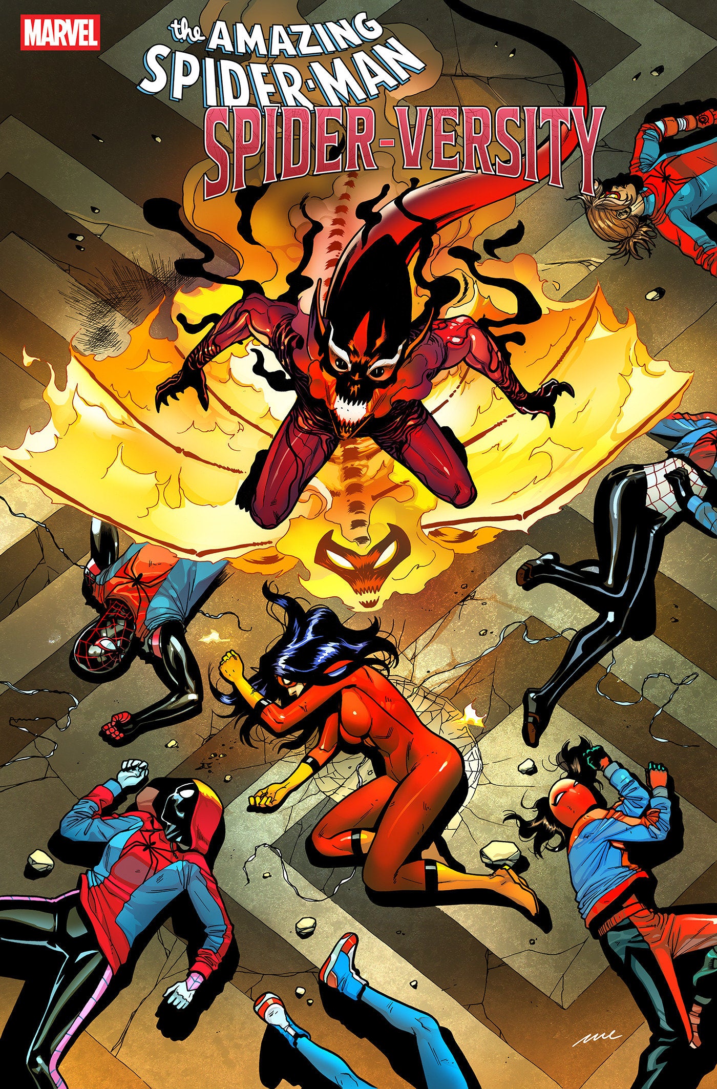 AMAZING SPIDER-MAN: SPIDER-VERSITY #5 PERE PEREZ VARIANT 08/12/2026