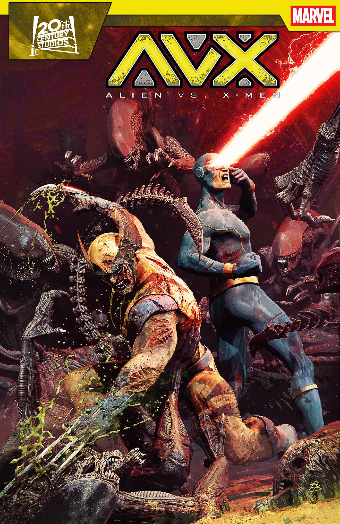 ALIEN VS. X-MEN #1 BJORN BARENDS VARIANT 09/30/2026