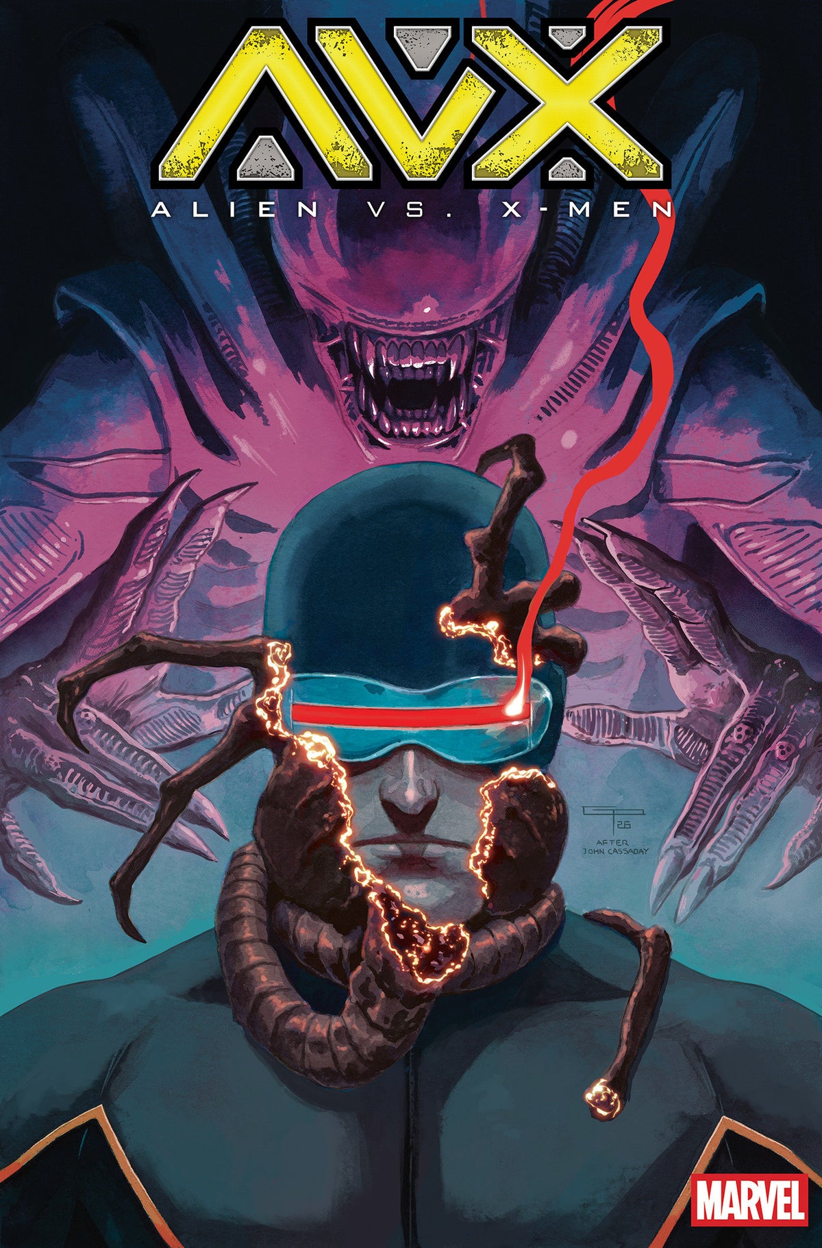 ALIEN VS. X-MEN #3 GERMAN PERALTA VARIANT 11/25/2026