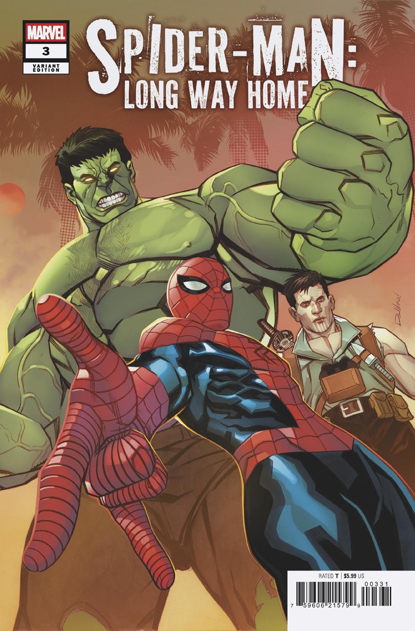 SPIDER-MAN: LONG WAY HOME #3 DAVID MESSINA VARIANT 09/16/2026