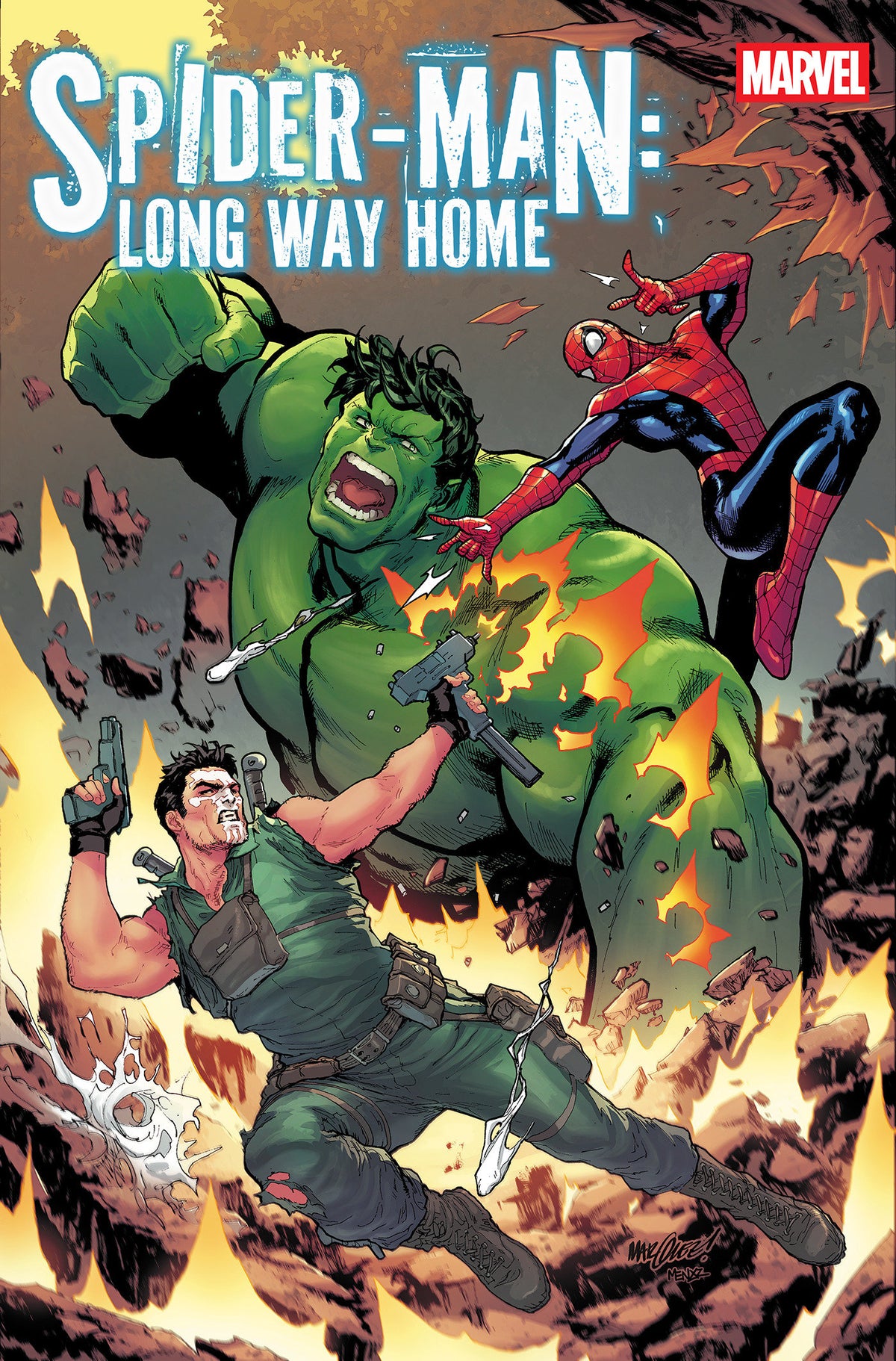 SPIDER-MAN: LONG WAY HOME #4 DAVID MARQUEZ VARIANT 11/11/2026