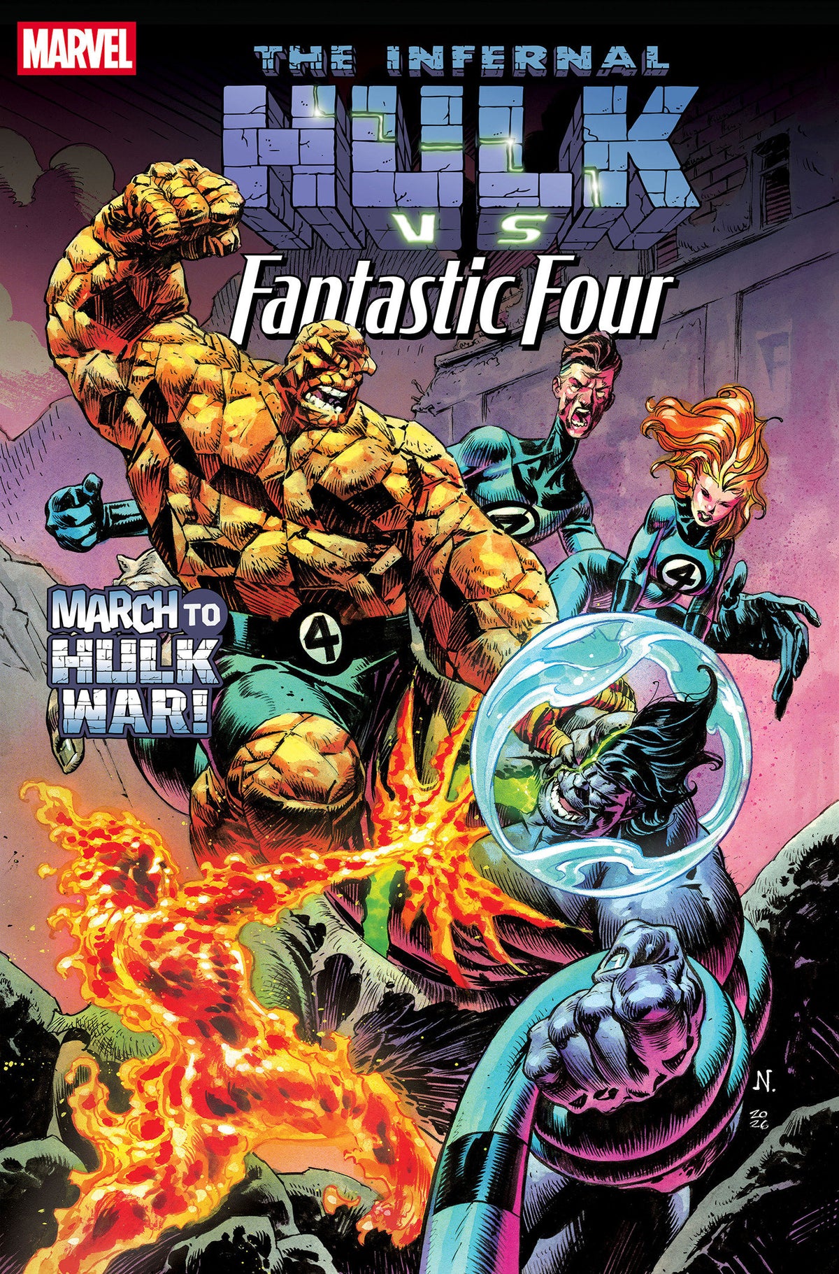 INFERNAL HULK VS. FANTASTIC FOUR #1 10/14/2026