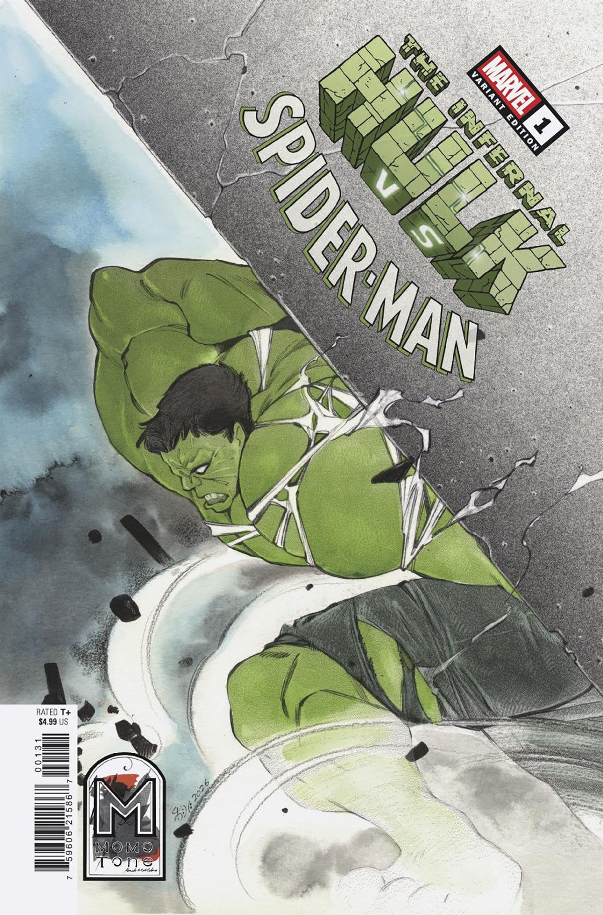 INFERNAL HULK VS. SPIDER-MAN #1 PEACH MOMOKO MOMO-TONE VARIANT 11/04/2026