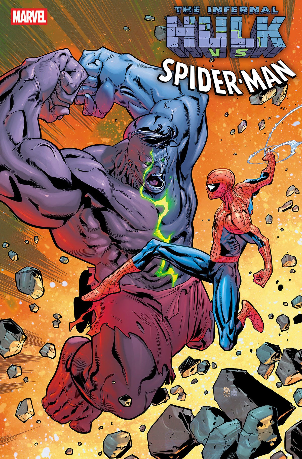 INFERNAL HULK VS. SPIDER-MAN #1 PACO MEDINA VARIANT 11/04/2026