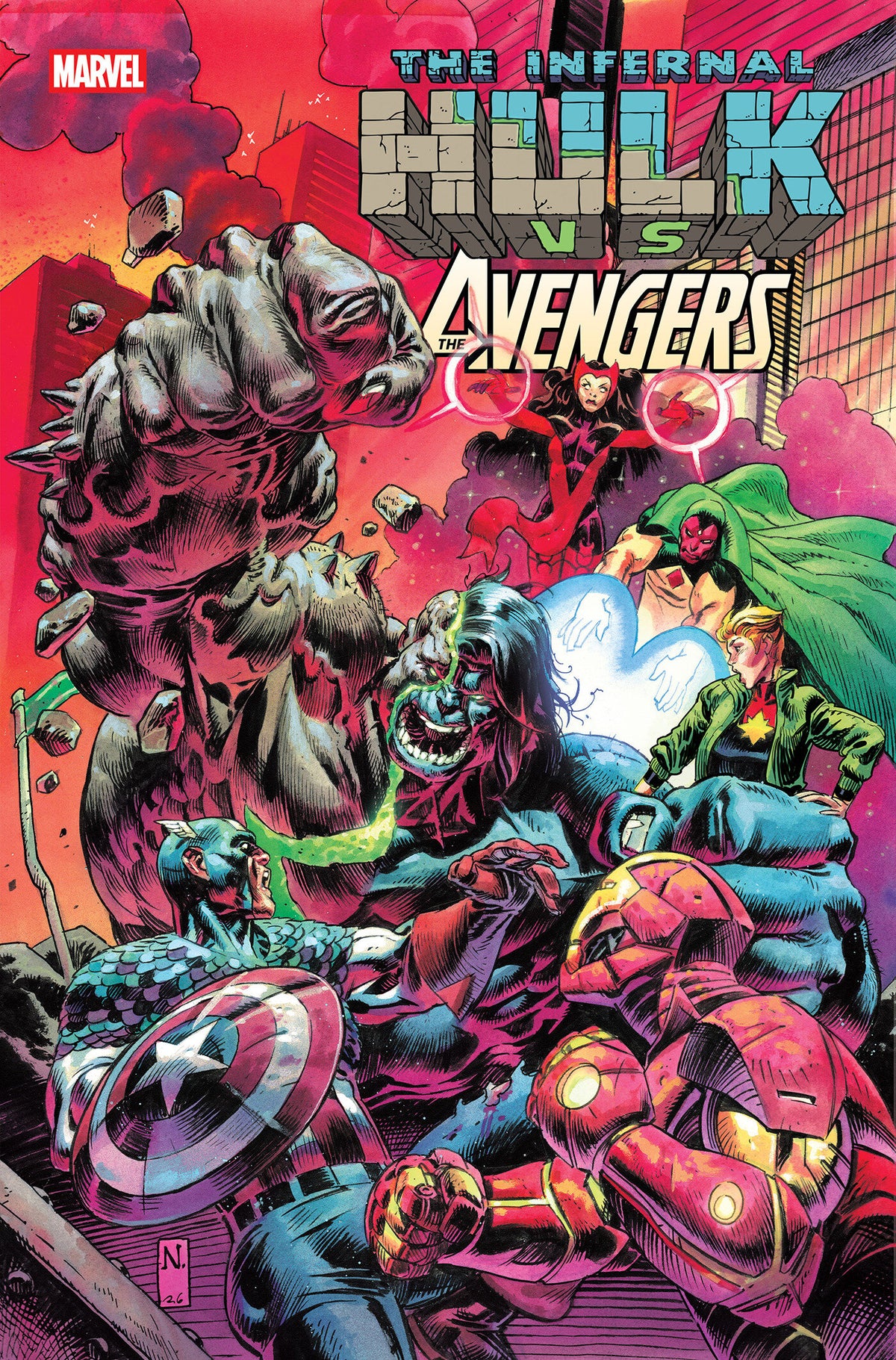 INFERNAL HULK VS. AVENGERS #1 COVER A 12/02/2026