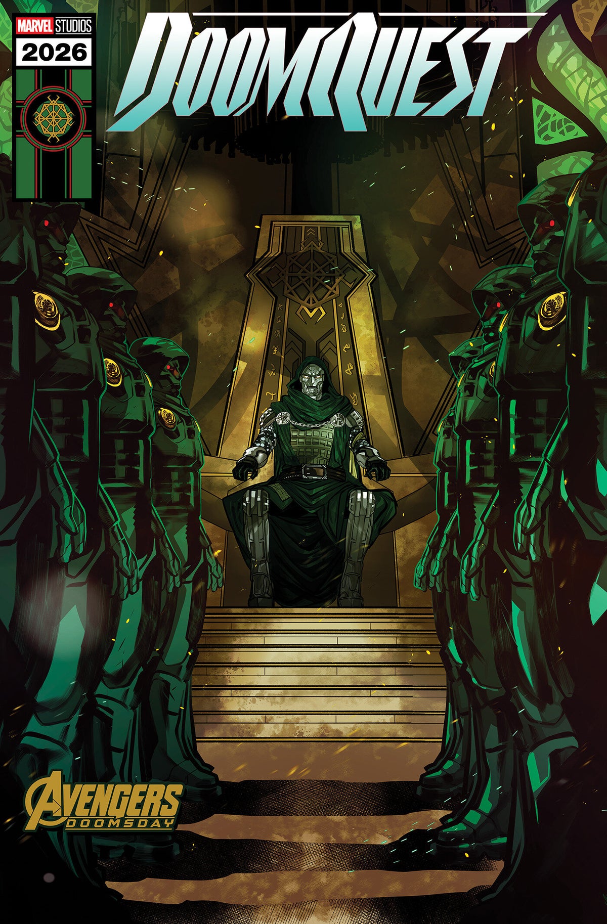 DOOMQUEST #6 COVER D GUILHERME BALBI MARVEL STUDIOS DOOMSDAY VARIANT 12/02/2026