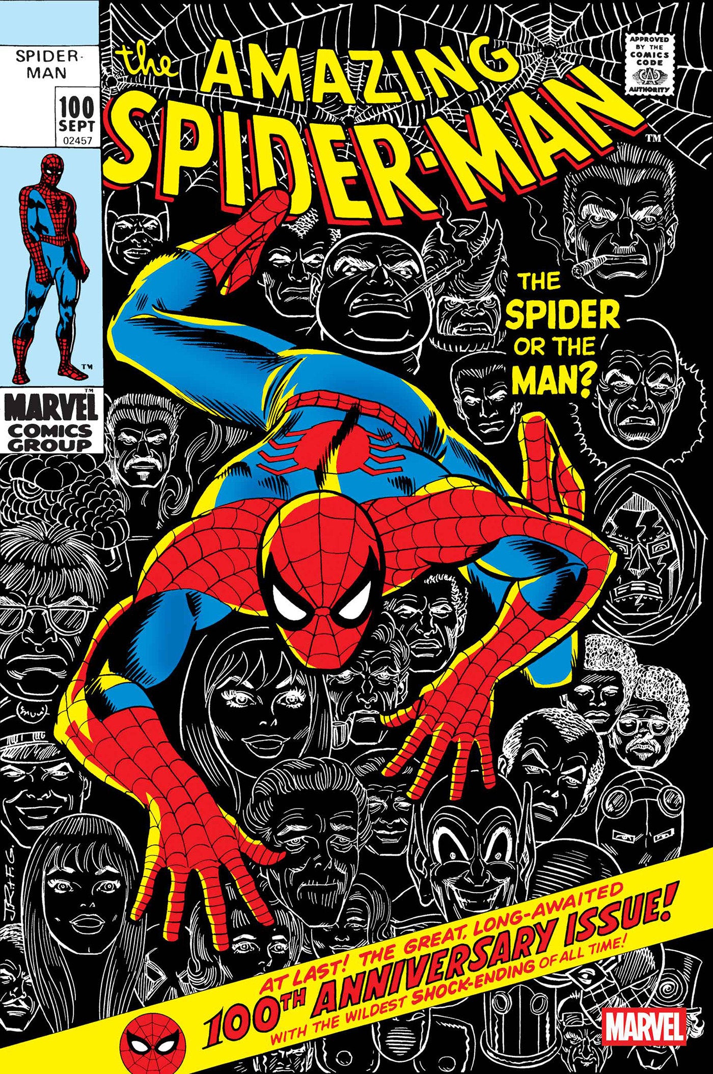 AMAZING SPIDER-MAN #100 FACSIMILE EDITION 08/12/2026
