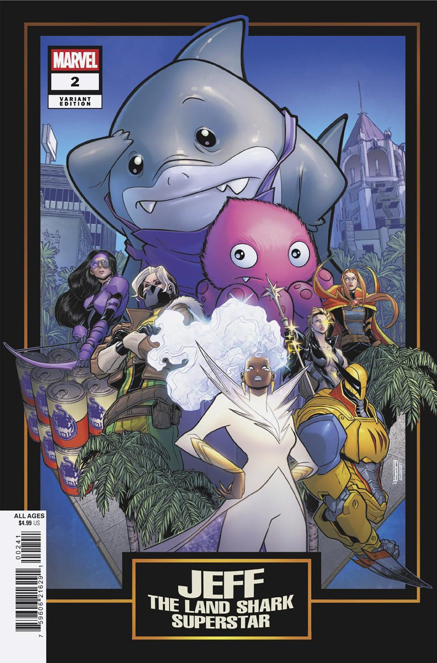 JEFF THE LAND SHARK: SUPERSTAR #2 DAVID BALDEON VARIANT 08/12/2026