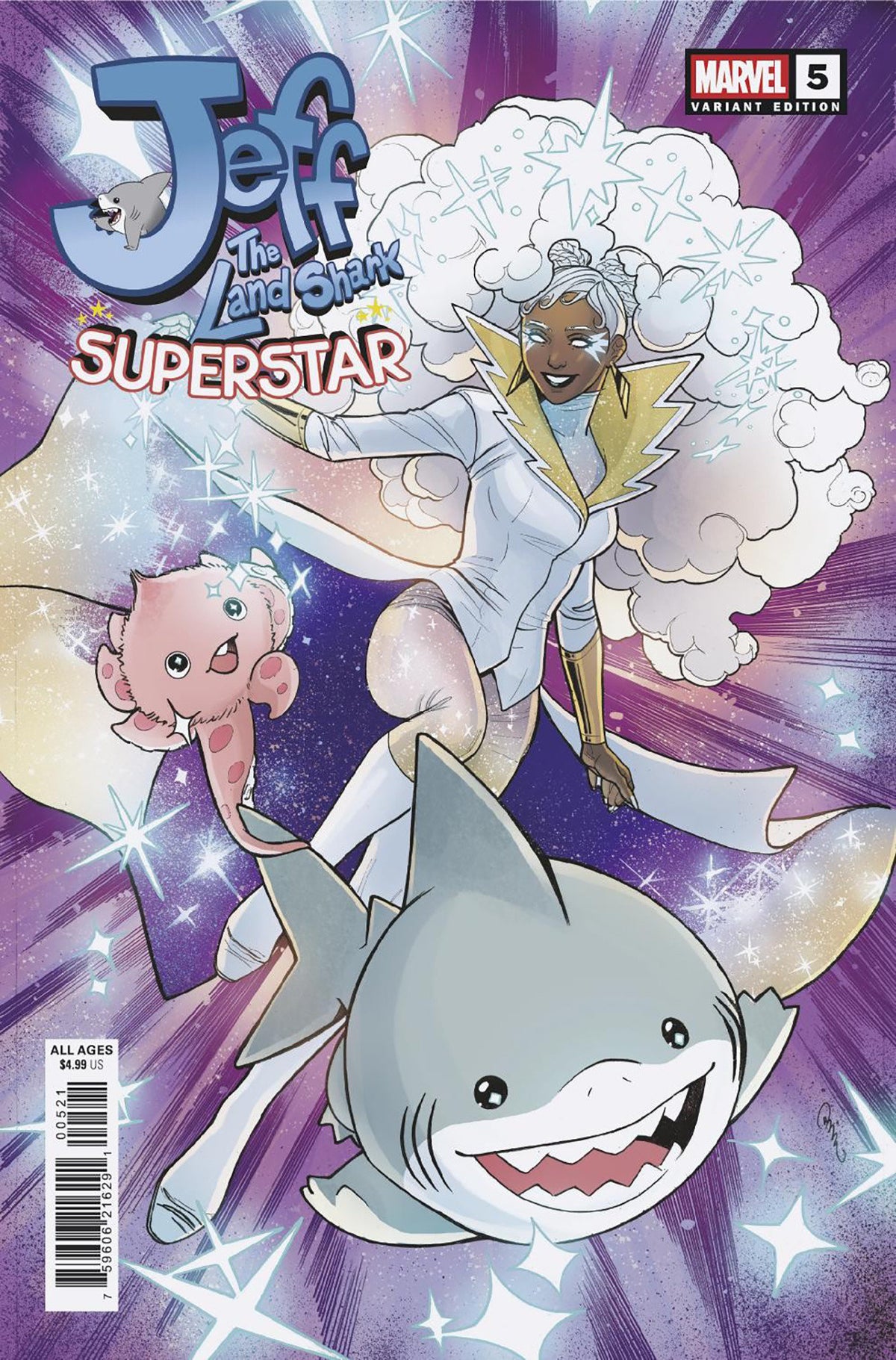 JEFF THE LAND SHARK: SUPERSTAR #5 DANICA BRINE VARIANT 11/11/2026