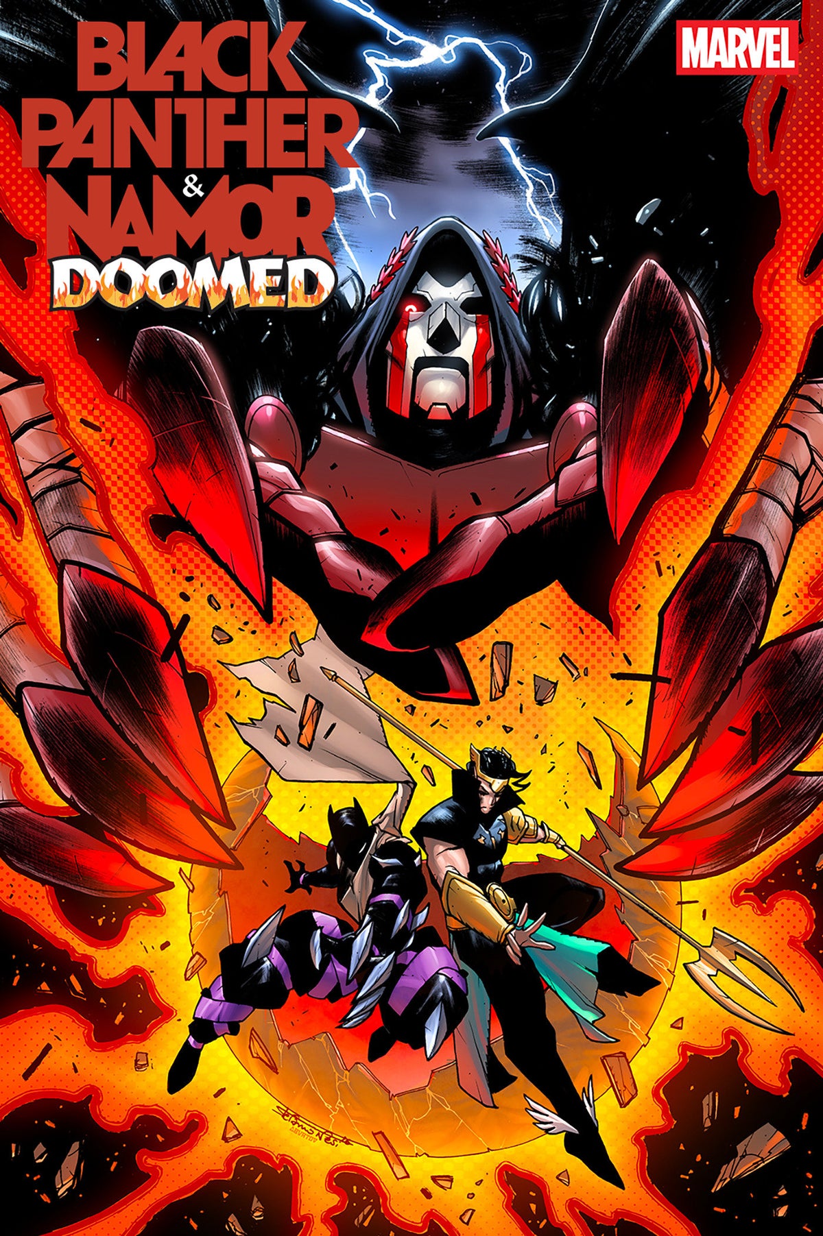 BLACK PANTHER/NAMOR: DOOMED #2 STEFANO NESI VARIANT 10/28/2026