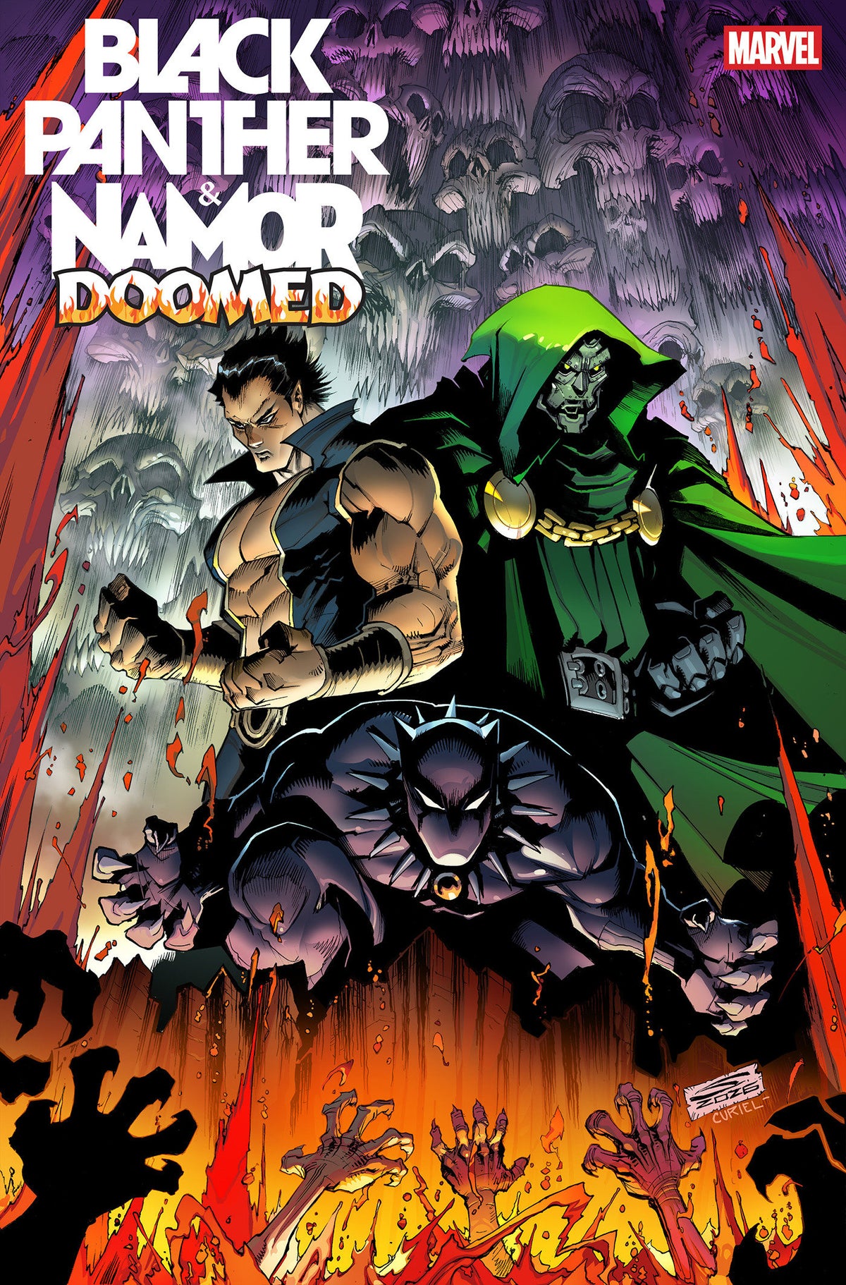 BLACK PANTHER/NAMOR: DOOMED #3 GERARDO SANDOVAL VARIANT 11/18/2026