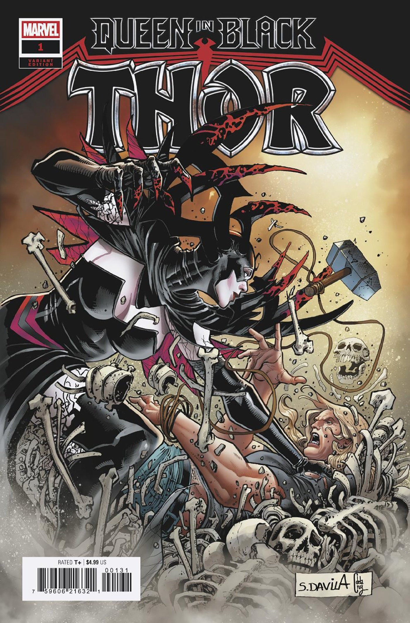 QUEEN IN BLACK: THOR #1 SERGIO DAVILA VARIANT [QIB] 08/12/2026
