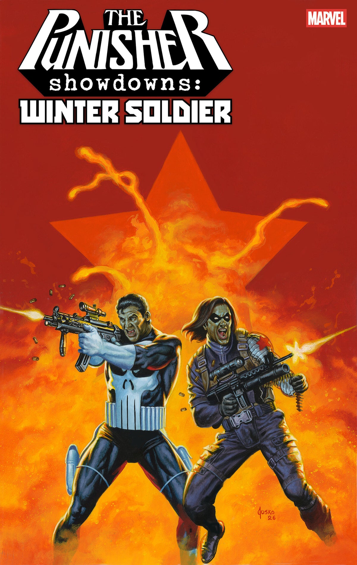 PUNISHER SHOWDOWNS: WINTER SOLDIER #1 COVER B JOE JUSKO VARIANT 12/02/2026