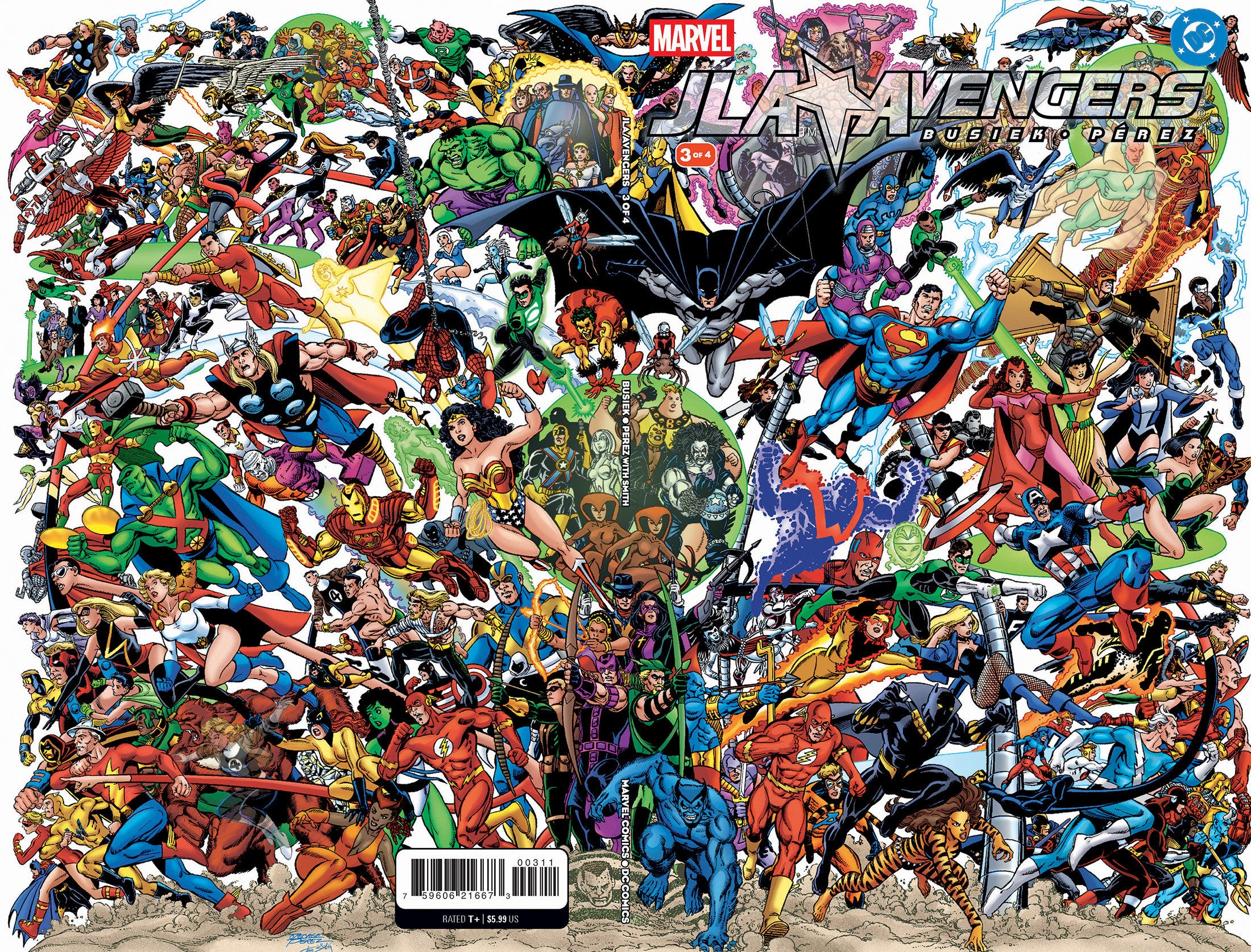 JLA/AVENGERS #3 FACSIMILE EDITION WRAPAROUND COVER 07/22/2026