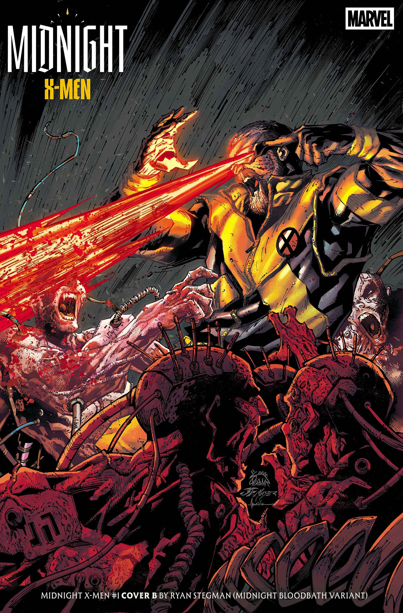MIDNIGHT X-MEN #1 COVER B RYAN STEGMAN MIDNIGHT BLOODBATH VARIANT 10/07/2026