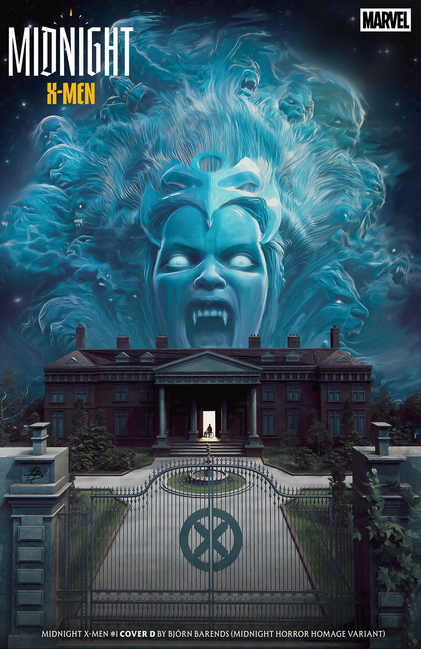MIDNIGHT X-MEN #1 COVER D BJORN BARENDS MIDNIGHT HORROR HOMAGE VARIANT 10/07/2026