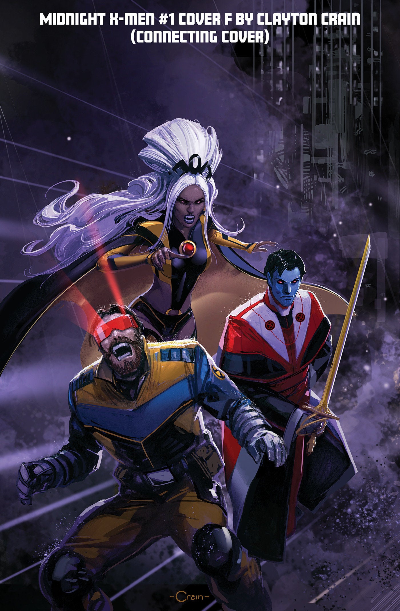 MIDNIGHT X-MEN #1 COVER F CLAYTON CRAIN 3-PART CONNECTING VARIANT 10/07/2026