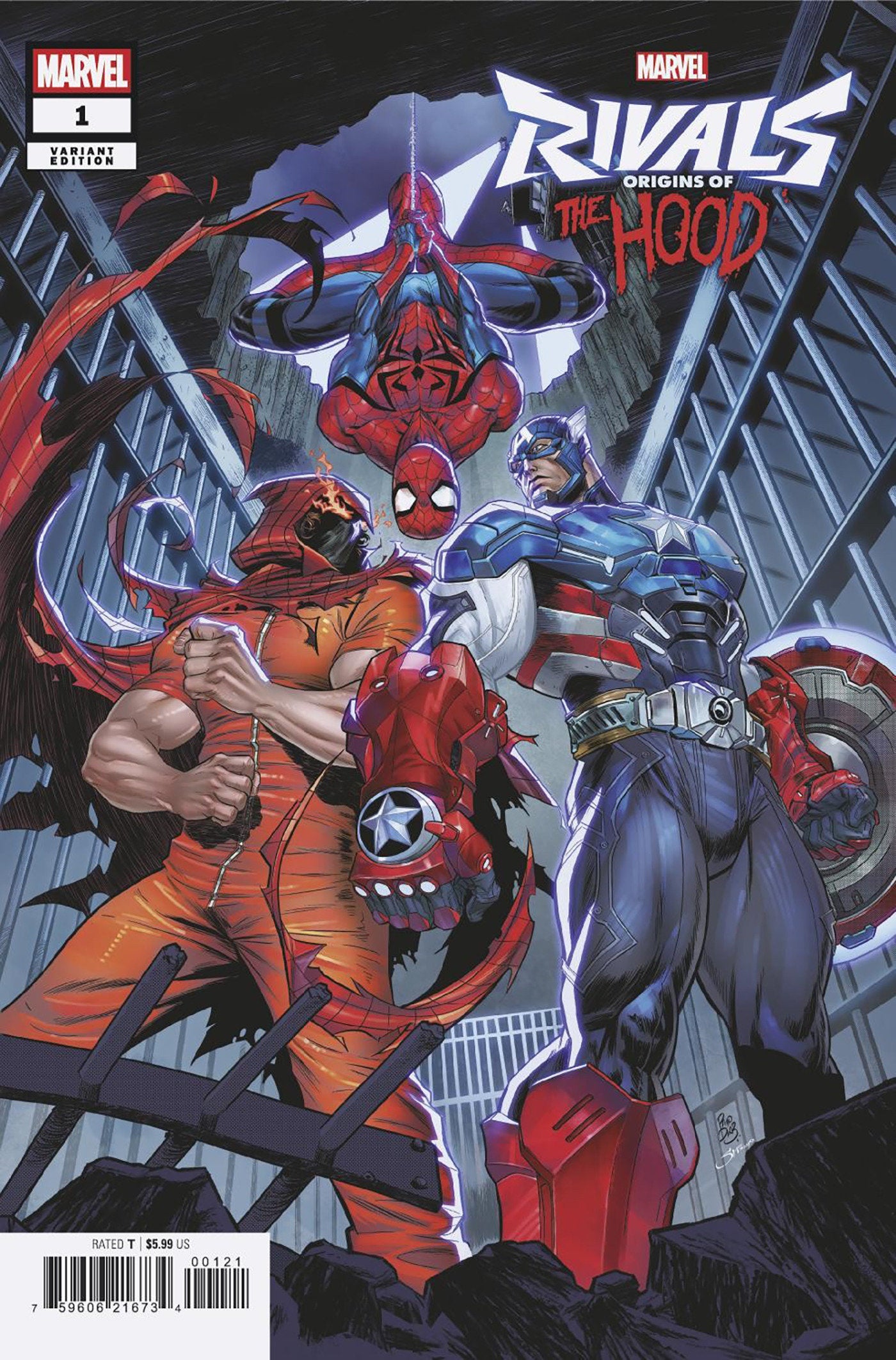 ORIGINS OF THE HOOD: MARVEL RIVALS #1 FEDERICO SABBATINI VARIANT 08/05/2026