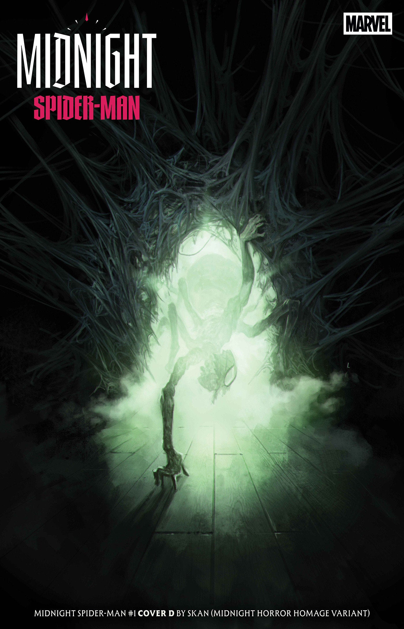 MIDNIGHT SPIDER-MAN #1 COVER D SKAN MIDNIGHT HORROR HOMAGE VARIANT 10/07/2026