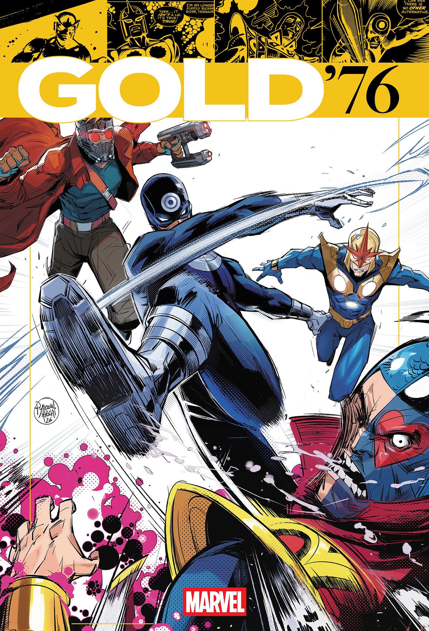 MARVEL GOLD '76 #1 HICHAM HABCHI HOMAGE VARIANT 09/09/2026