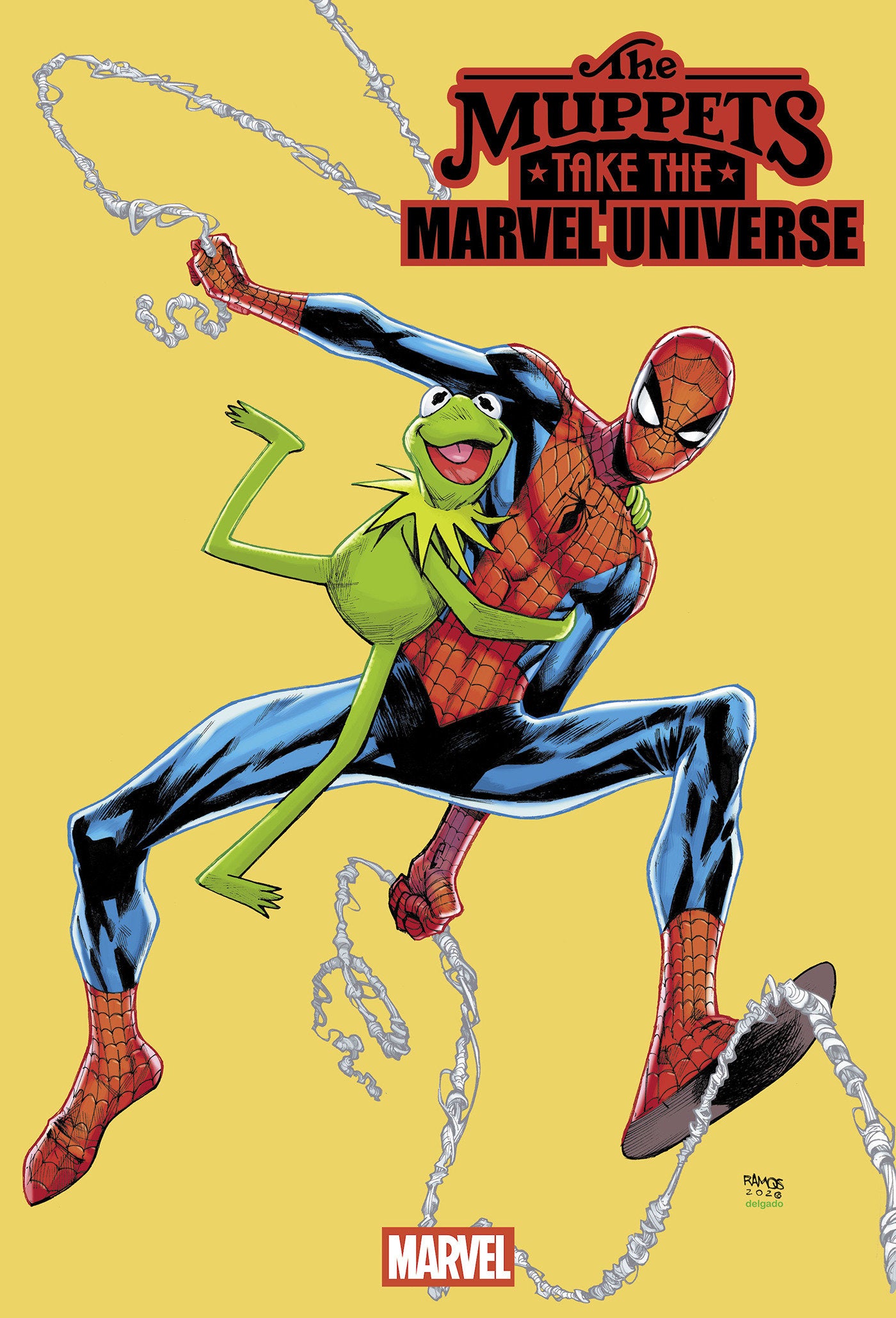 MUPPETS TAKE THE MARVEL UNIVERSE #1 HUMBERTO RAMOS FOIL VARIANT 09/23/2026