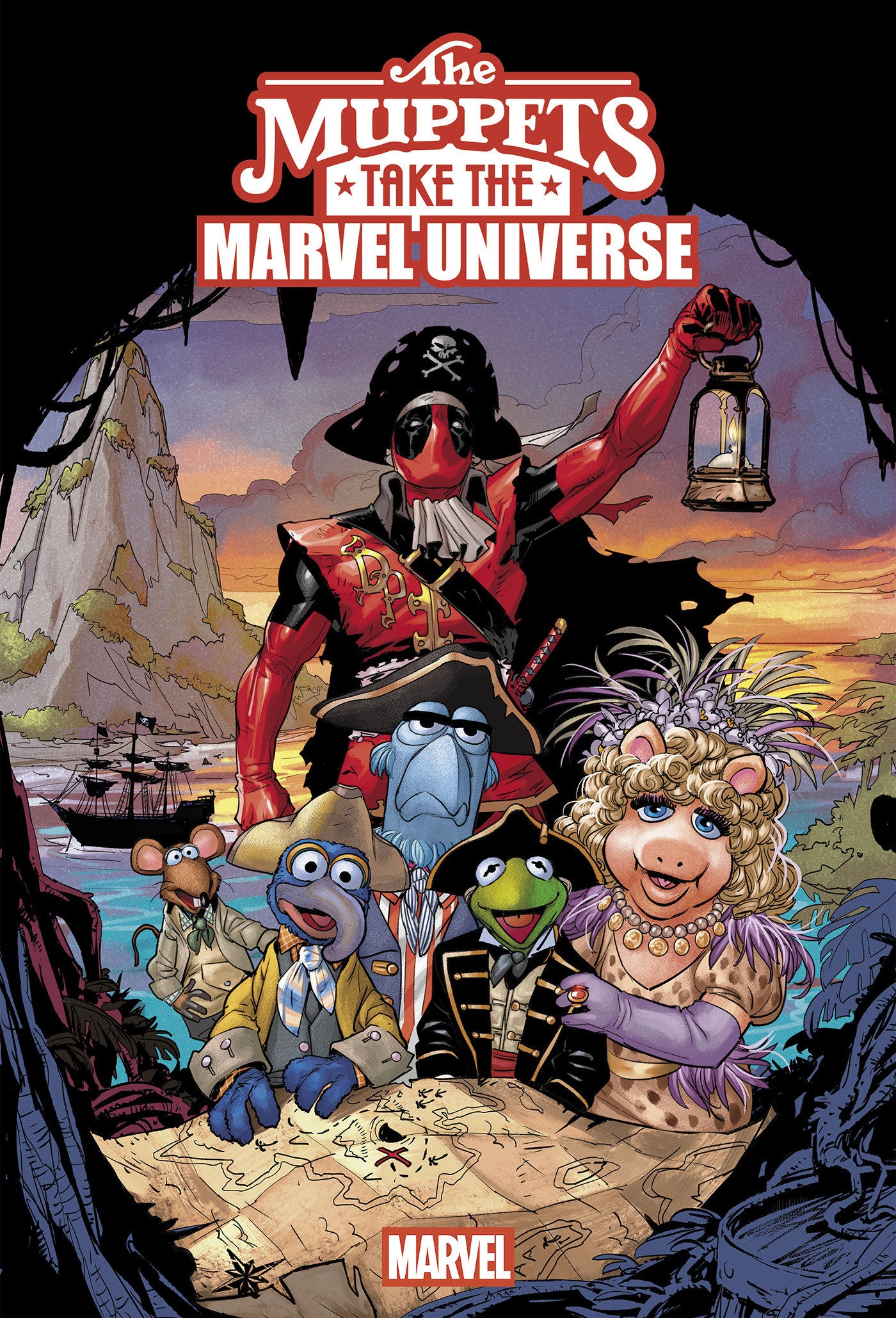 MUPPETS TAKE THE MARVEL UNIVERSE #1 MATTEO LOLLI MUPPET TREASURE ISLAND 30TH ANNIVERSARY VARIANT 09/23/2026