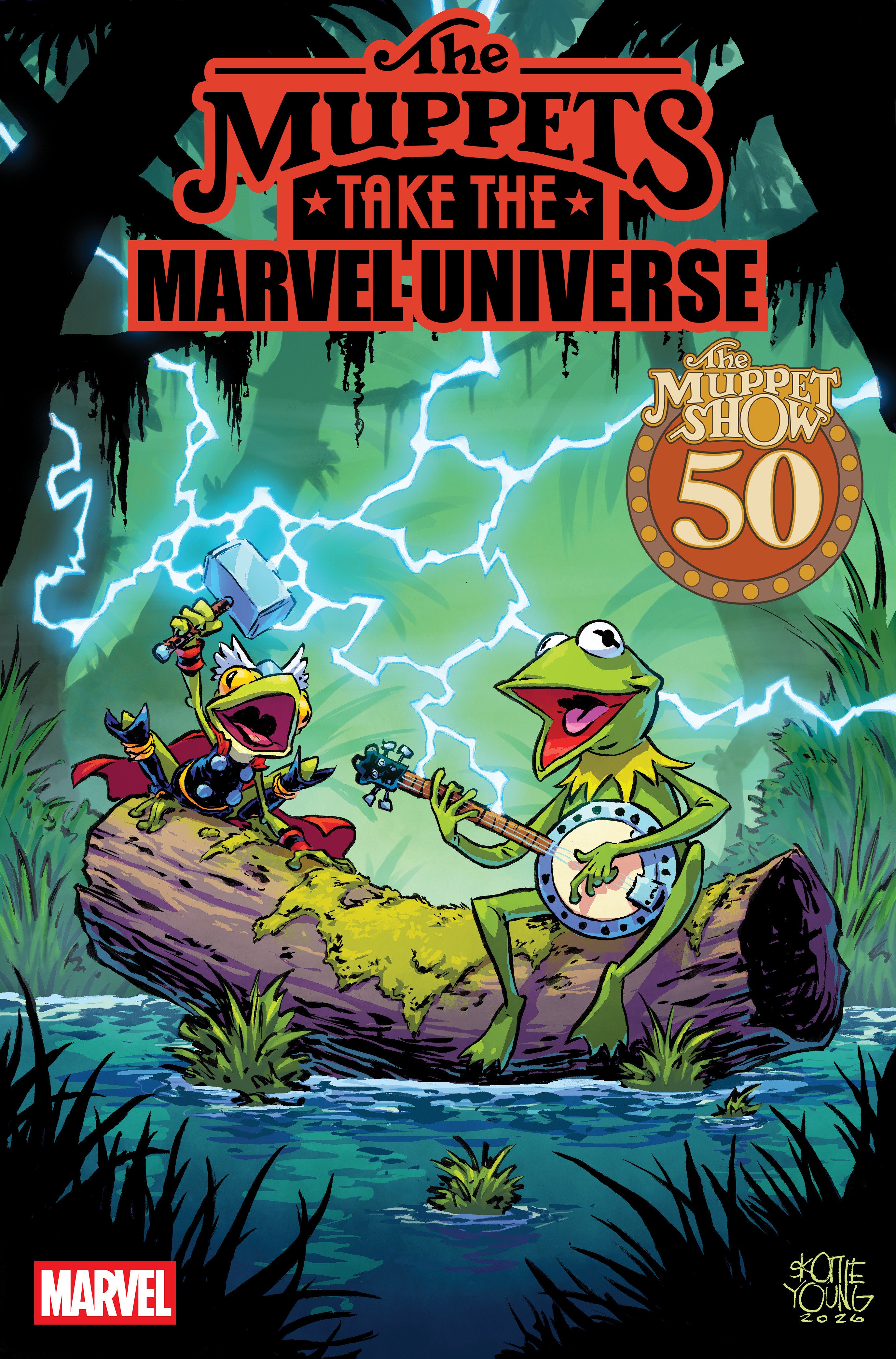 MUPPETS TAKE THE MARVEL UNIVERSE #1 SKOTTIE YOUNG VARIANT 09/23/2026