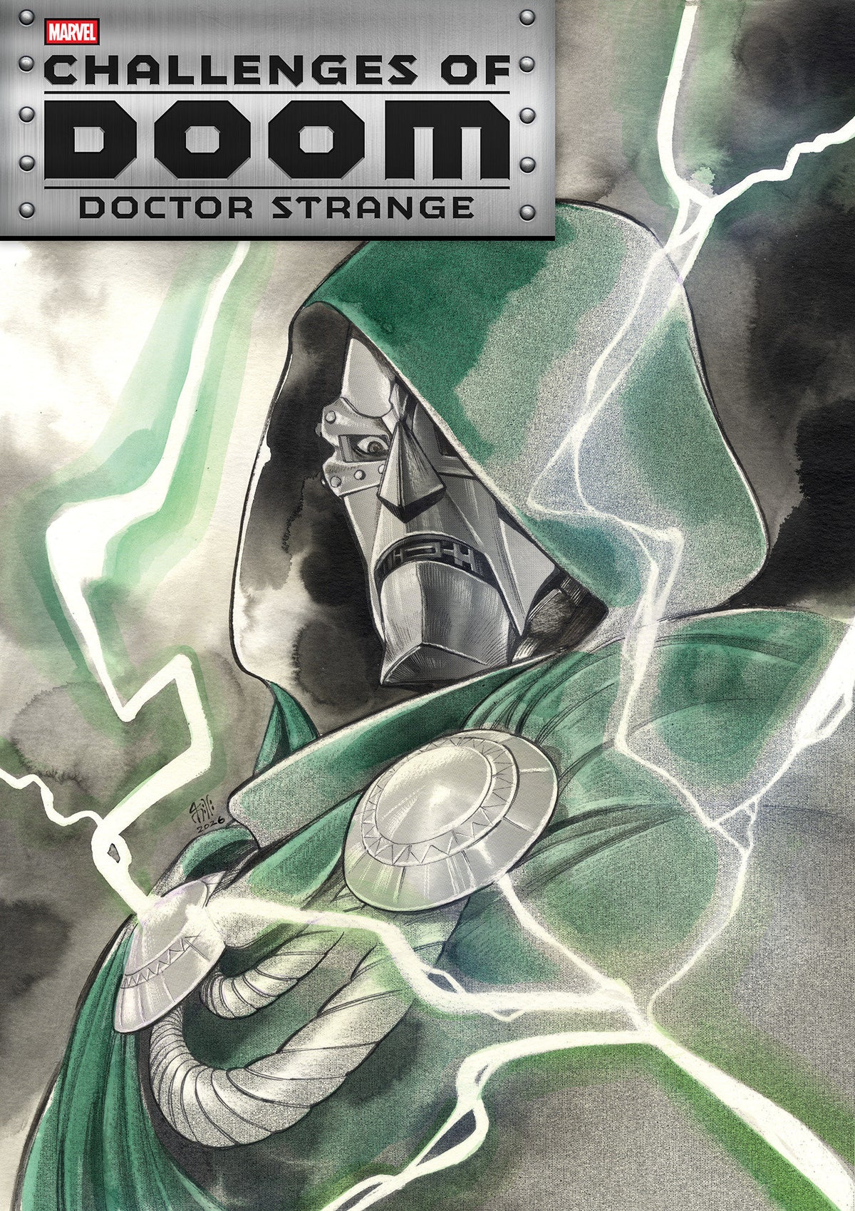CHALLENGES OF DOOM: DOCTOR STRANGE #1 PEACH MOMOKO MOMO-TONE VARIANT 11/04/2026