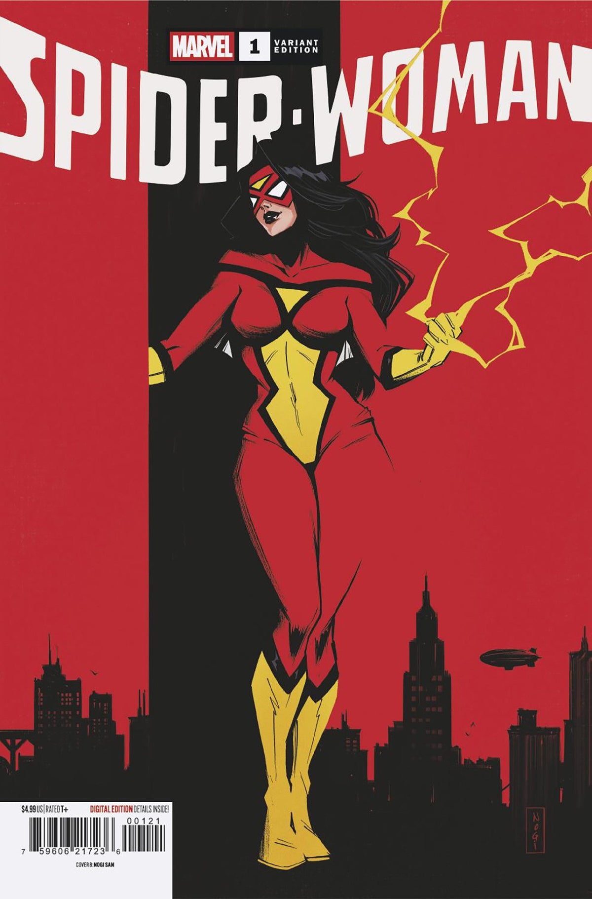 SPIDER-WOMAN #1 COVER B NOGI SAN SENSATIONAL VARIANT 11/04/2026