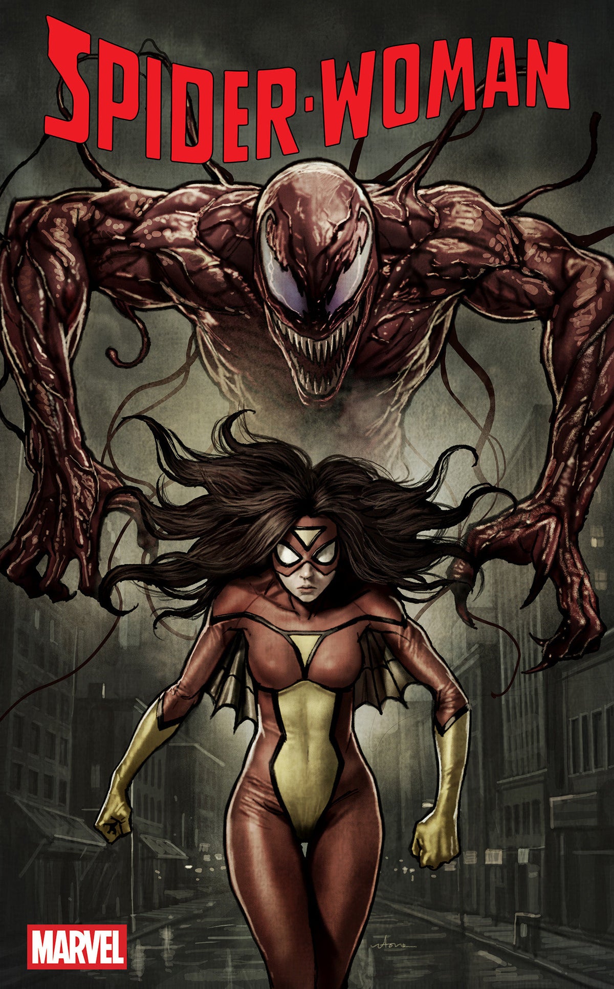 SPIDER-WOMAN #1 COVER C STONEHOUSE NOIR VARIANT 11/04/2026