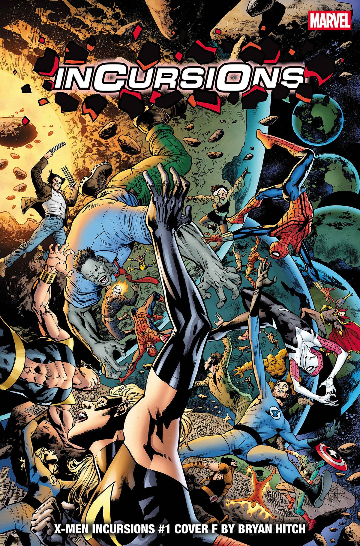 X-MEN: INCURSIONS #1 COVER F BRYAN HITCH INCURSIONS VARIANT 11/18/2026