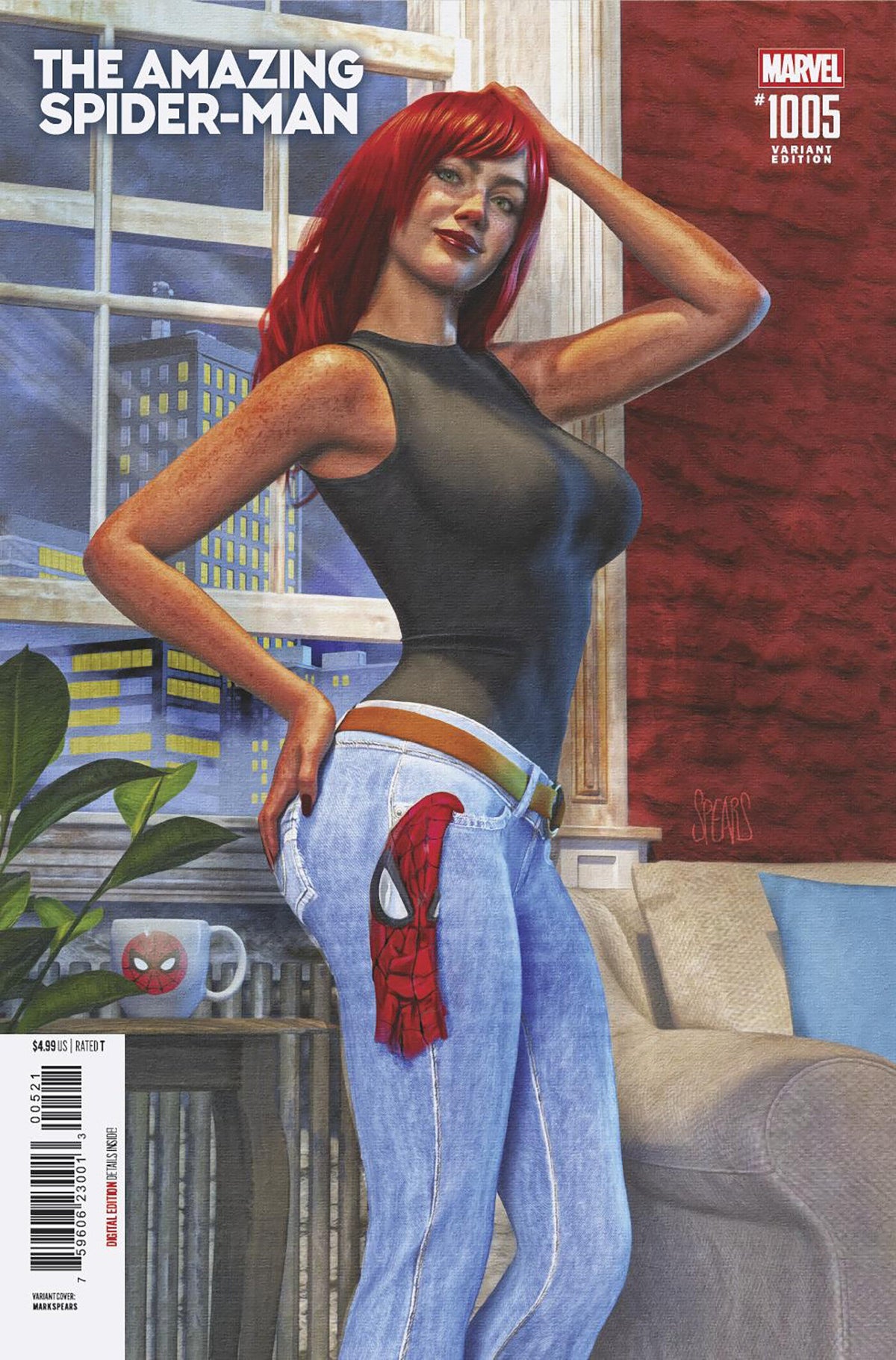 AMAZING SPIDER-MAN #1005 MARK SPEARS VARIANT 12/09/2026