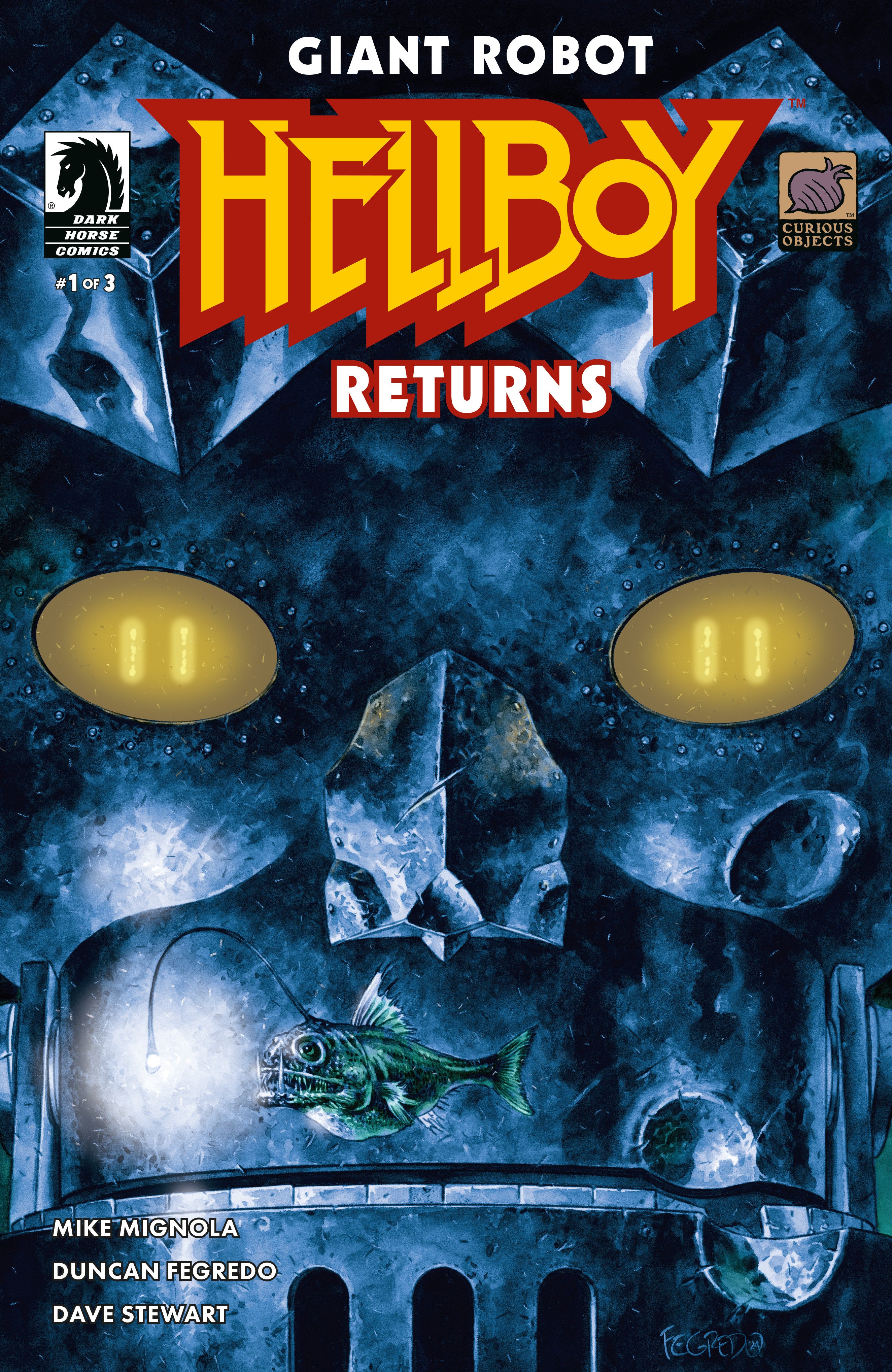 Giant Robot Hellboy Returns #1 (CVR A) (Duncan Fegredo) 07/22/2026