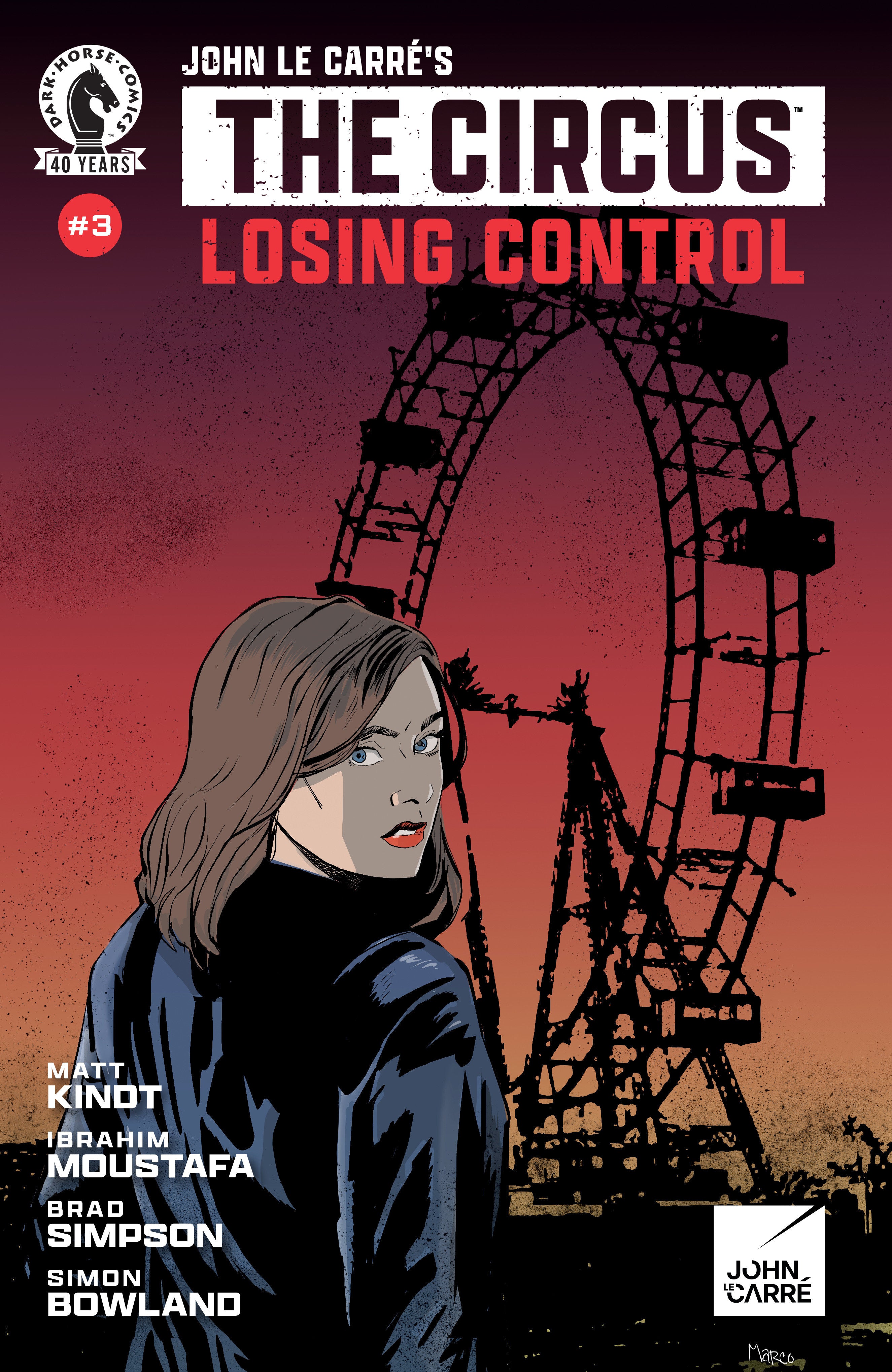 John le Carre's: The Circus--Losing Control #3 (CVR A) (Maro Finnegan) 07/15/2026
