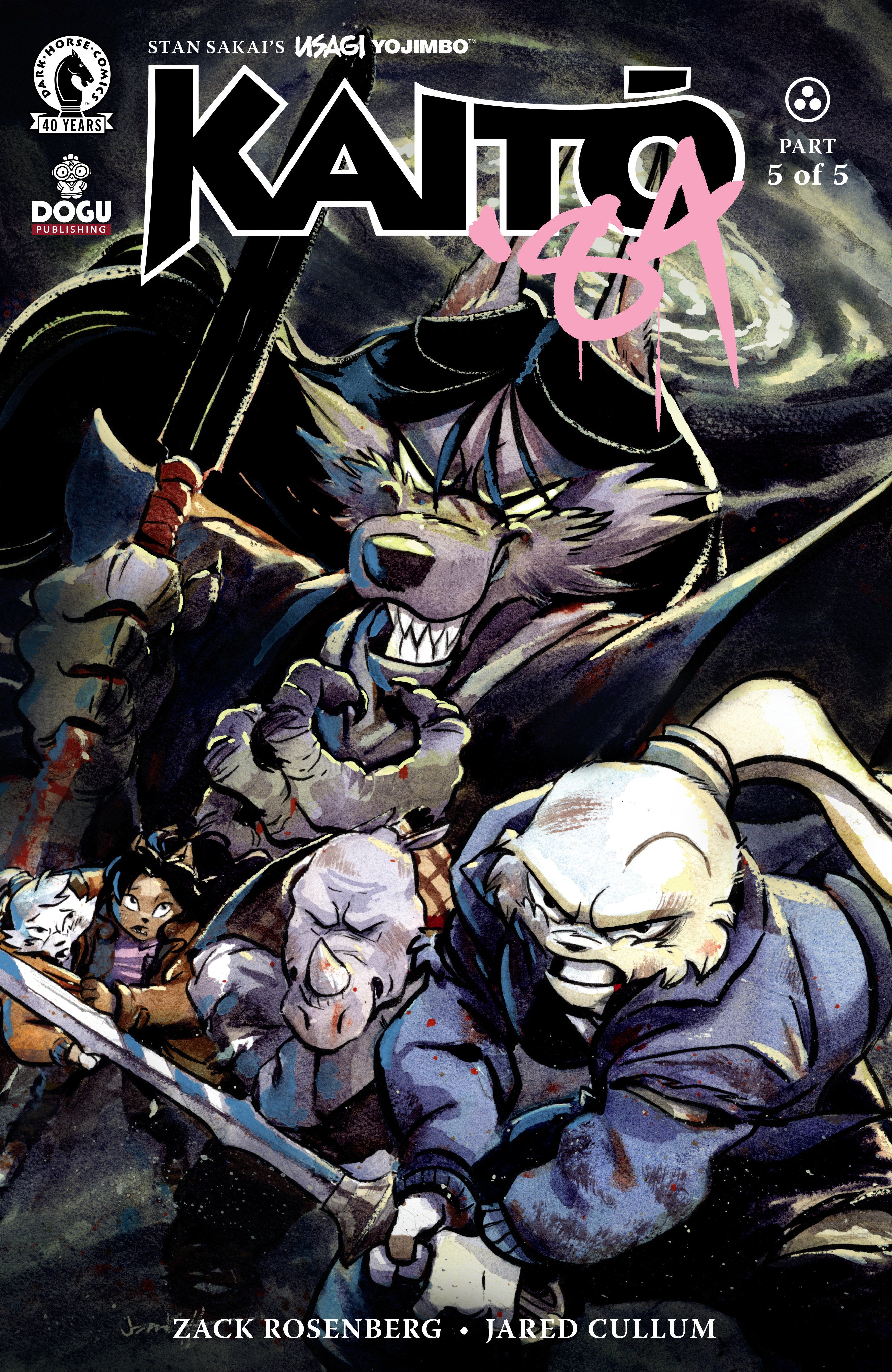 Usagi Yojimbo: Kaito '84 #5 (CVR A) (Jared Cullum) 07/22/2026