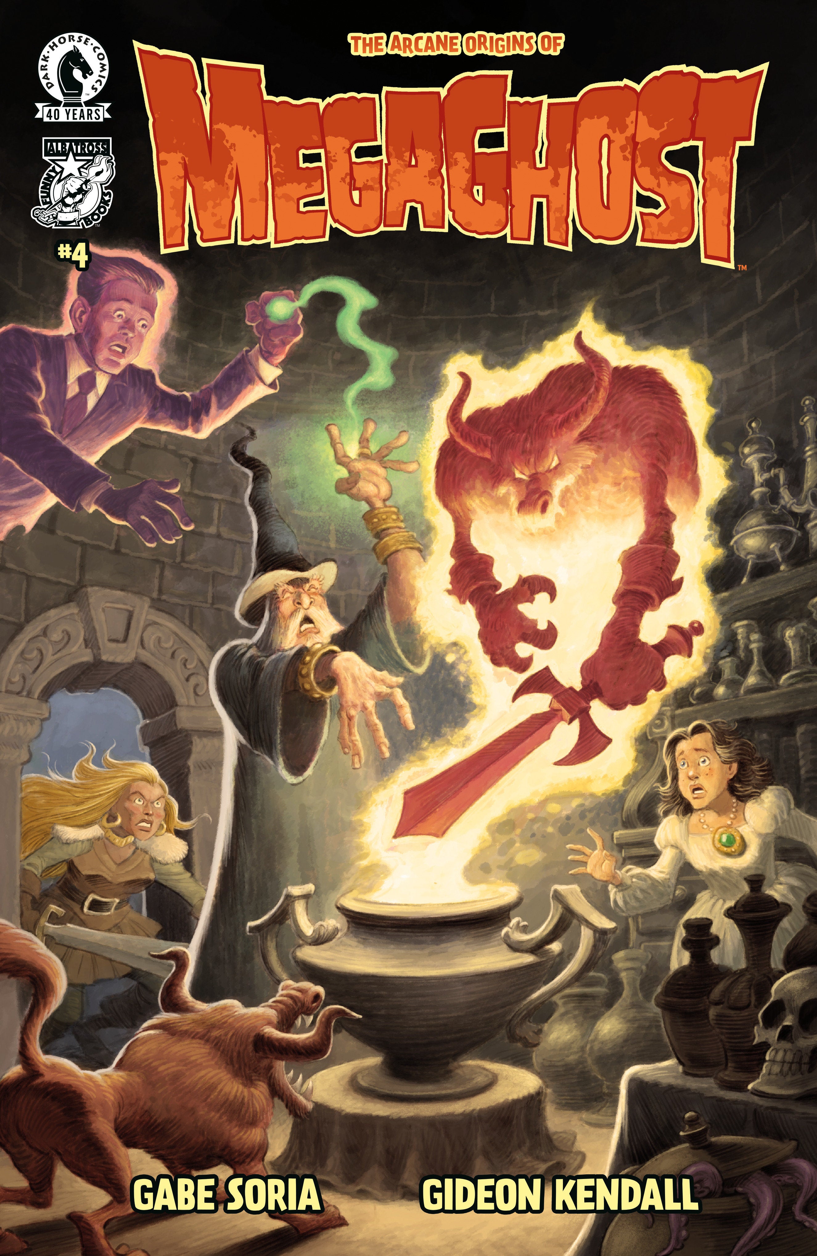 Megaghost Volume 2 #4 (CVR A) (Gideon Kendall) 07/01/2026