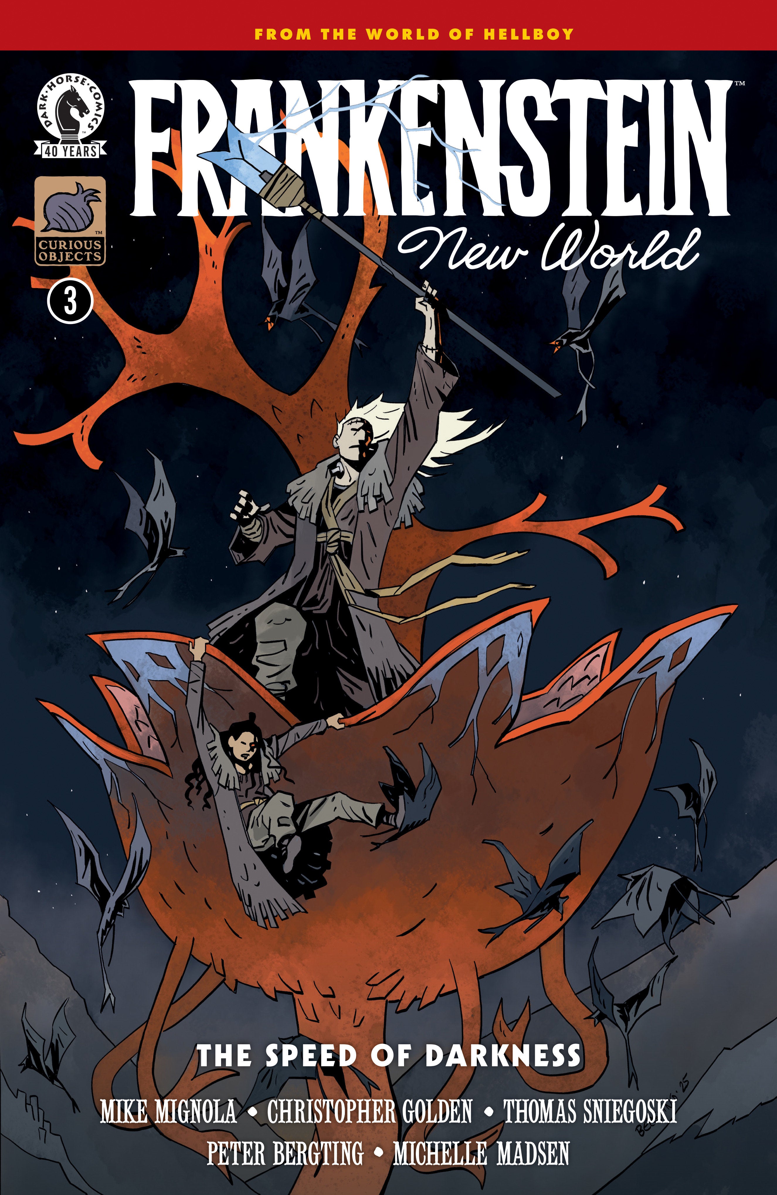 Frankenstein: New World--The Speed of Darkness #3 (CVR A) (Peter Bergting) 07/01/2026