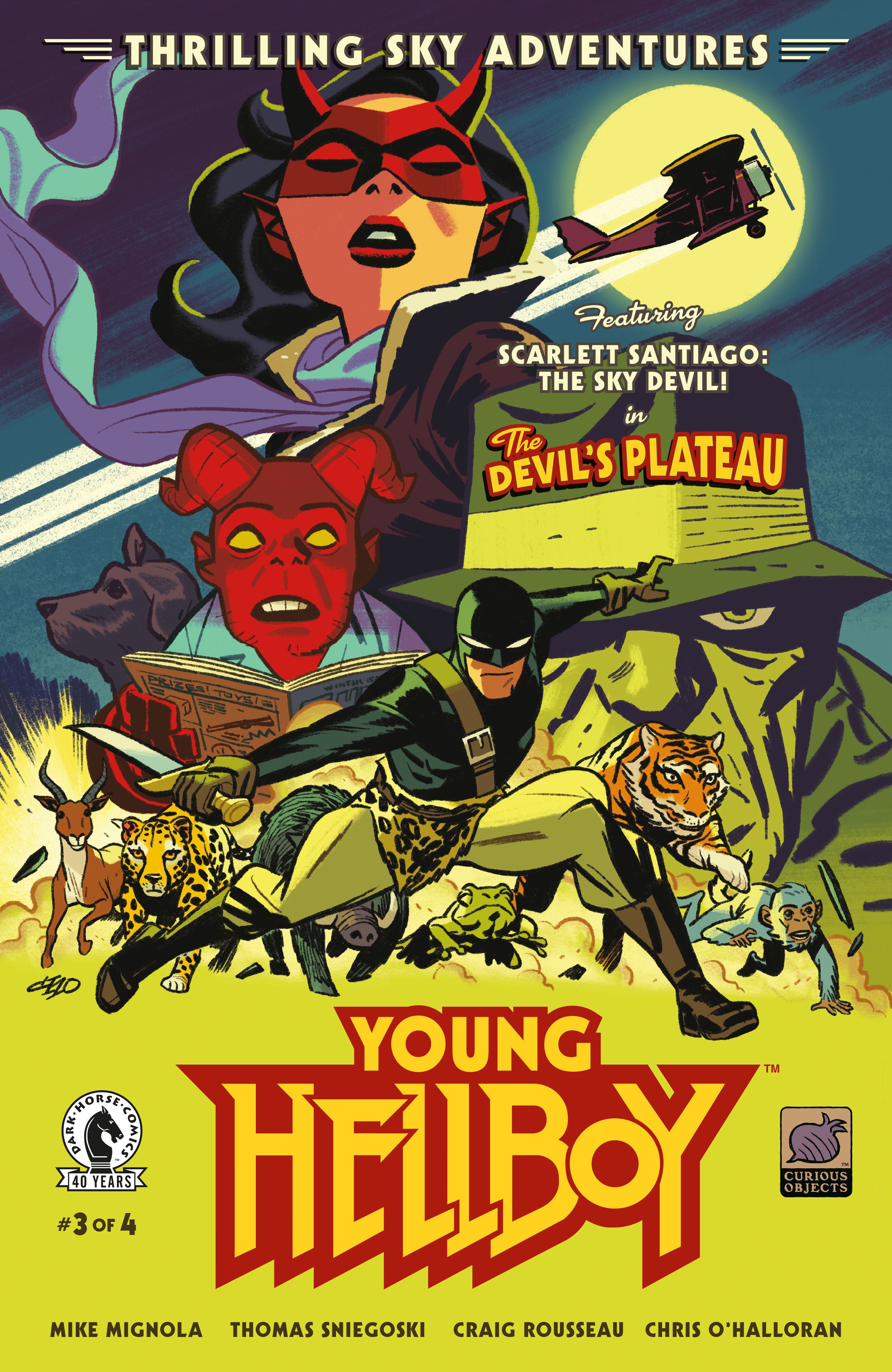 Young Hellboy: Thrilling Sky Adventures #3 (CVR B) (Michael Cho) 09/02/2026