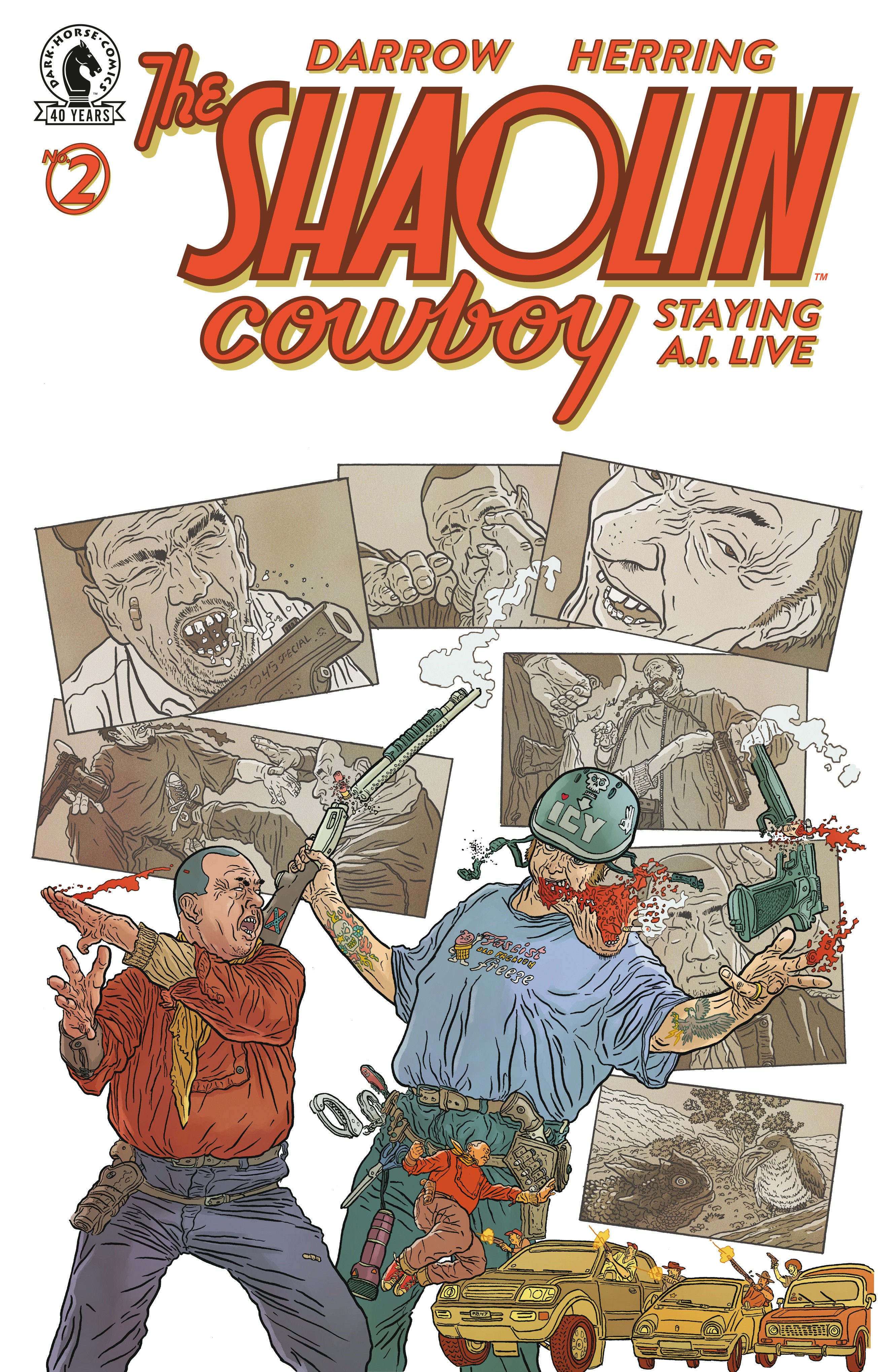 Shaolin Cowboy: Staying A.I.Live #2 (CVR A) (Geof Darrow) 08/12/2026