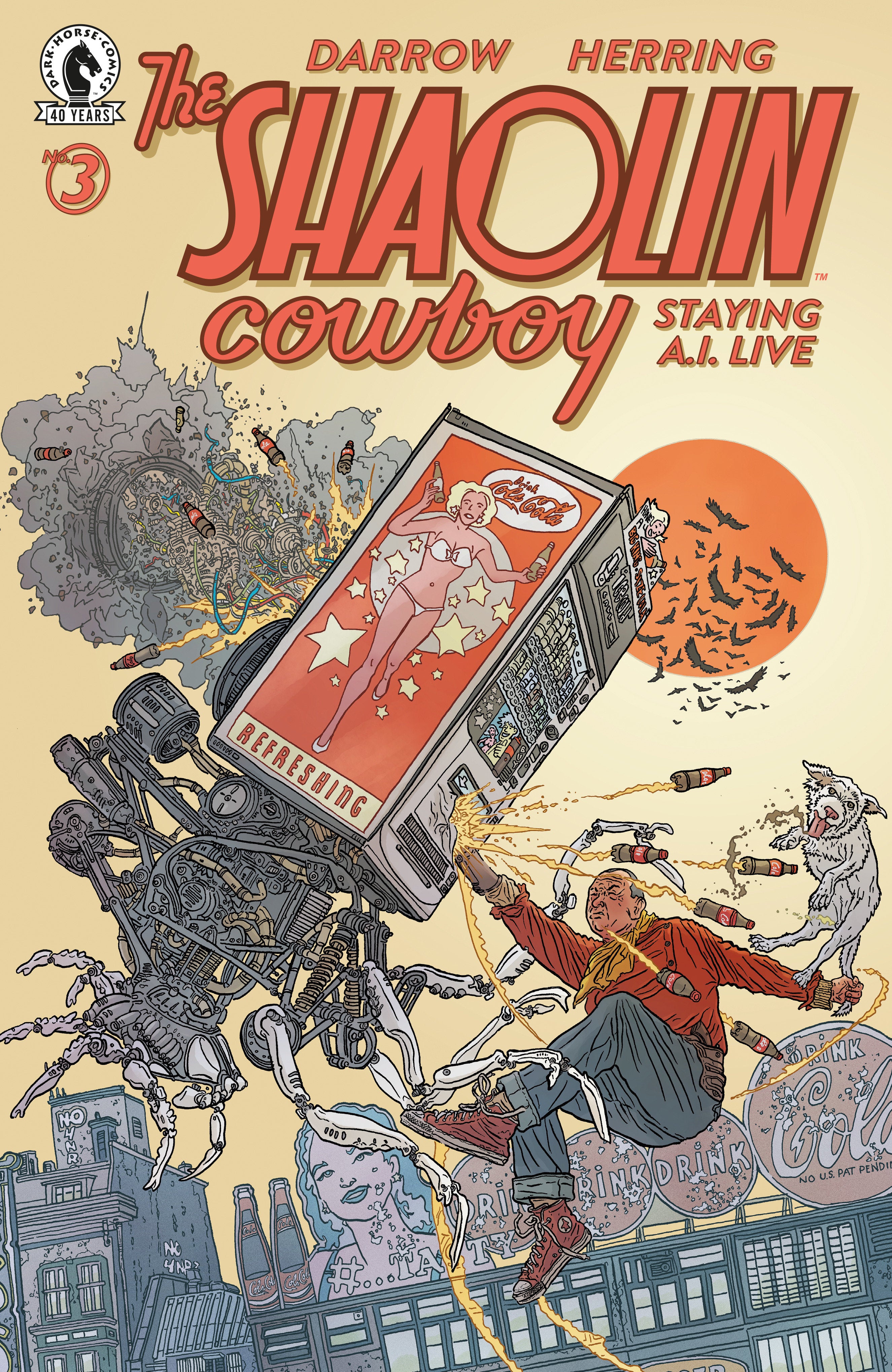 Shaolin Cowboy: Staying A.I.Live #3 (CVR A) (Geof Darrow) 09/23/2026