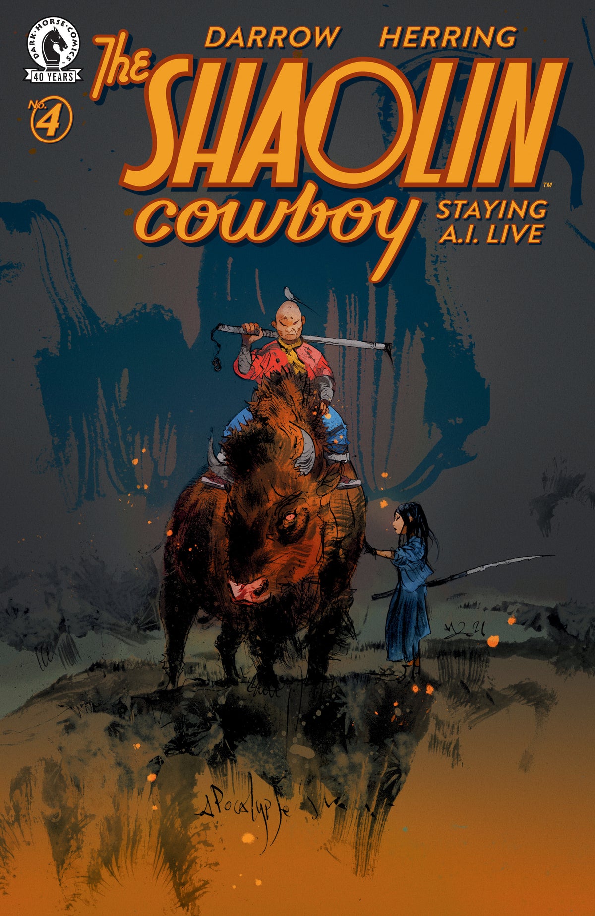 Shaolin Cowboy: Staying A.I.Live #4 (CVR C) (Nicolas Nemiri) 11/04/2026