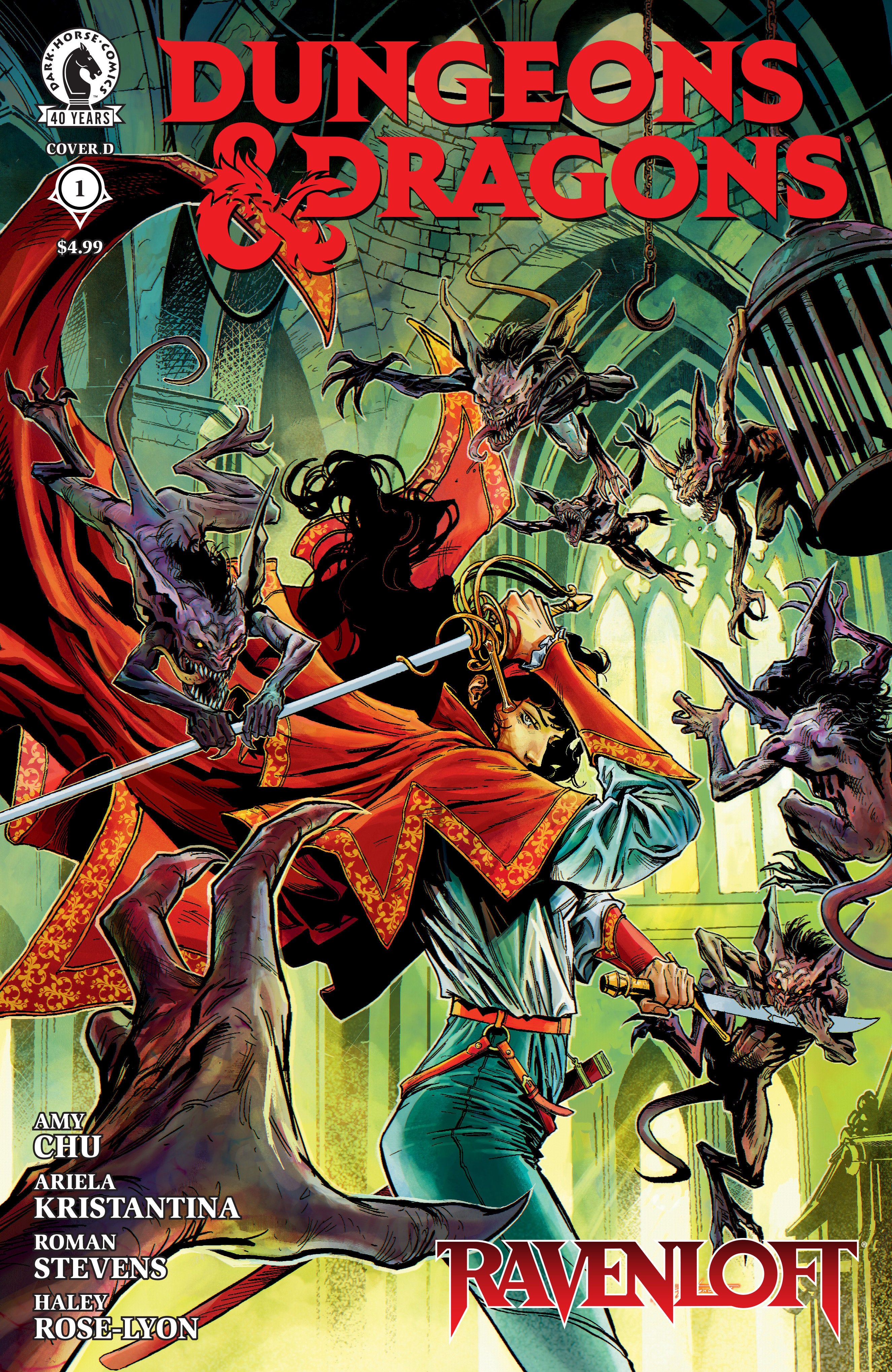 Dungeons & Dragons: Ravenloft #1 (CVR D) (Todor Hristov) 09/16/2026