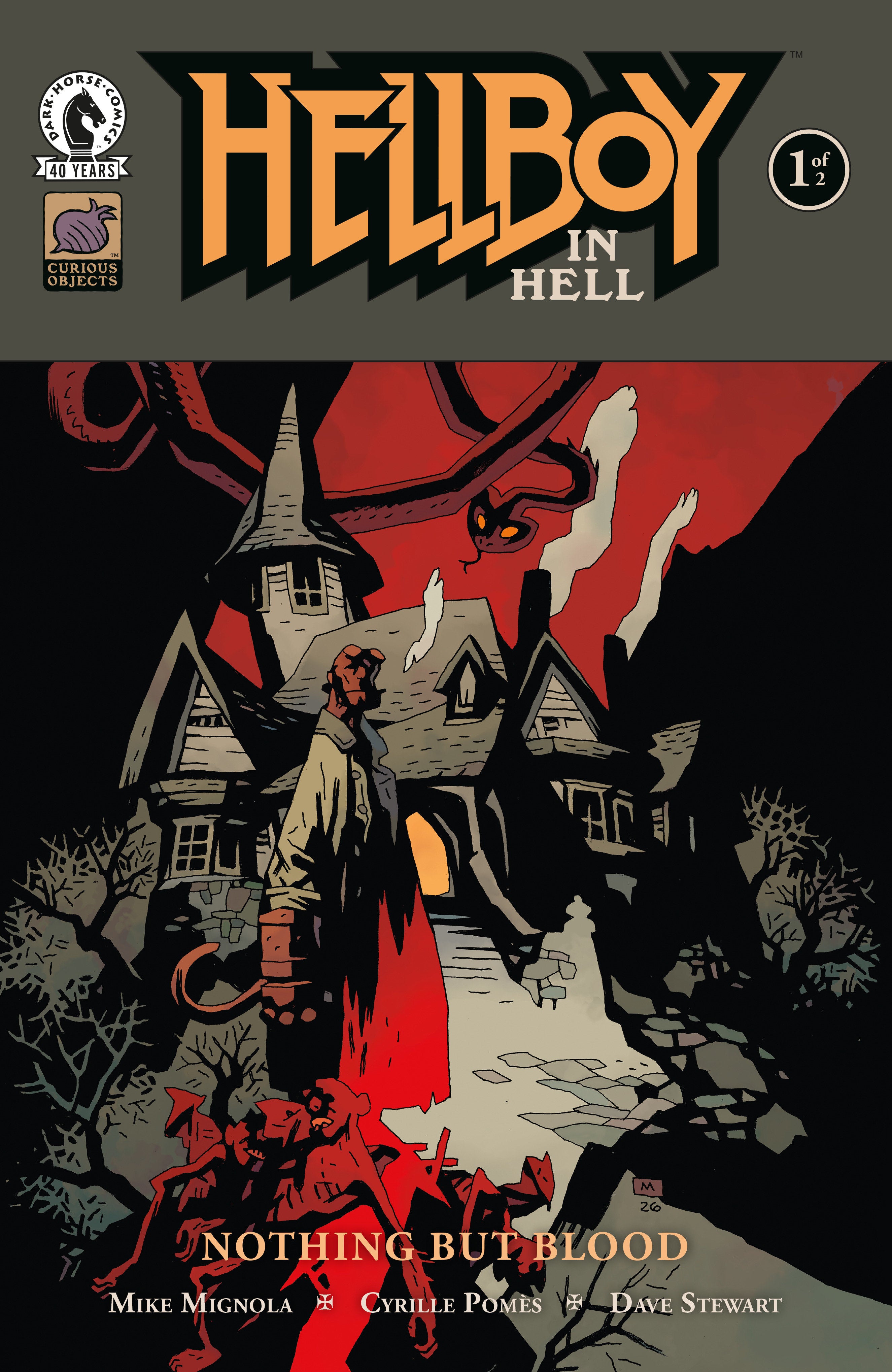 Hellboy in Hell: Nothing But Blood #1 (CVR B) (Mike Mignola) 10/07/2026
