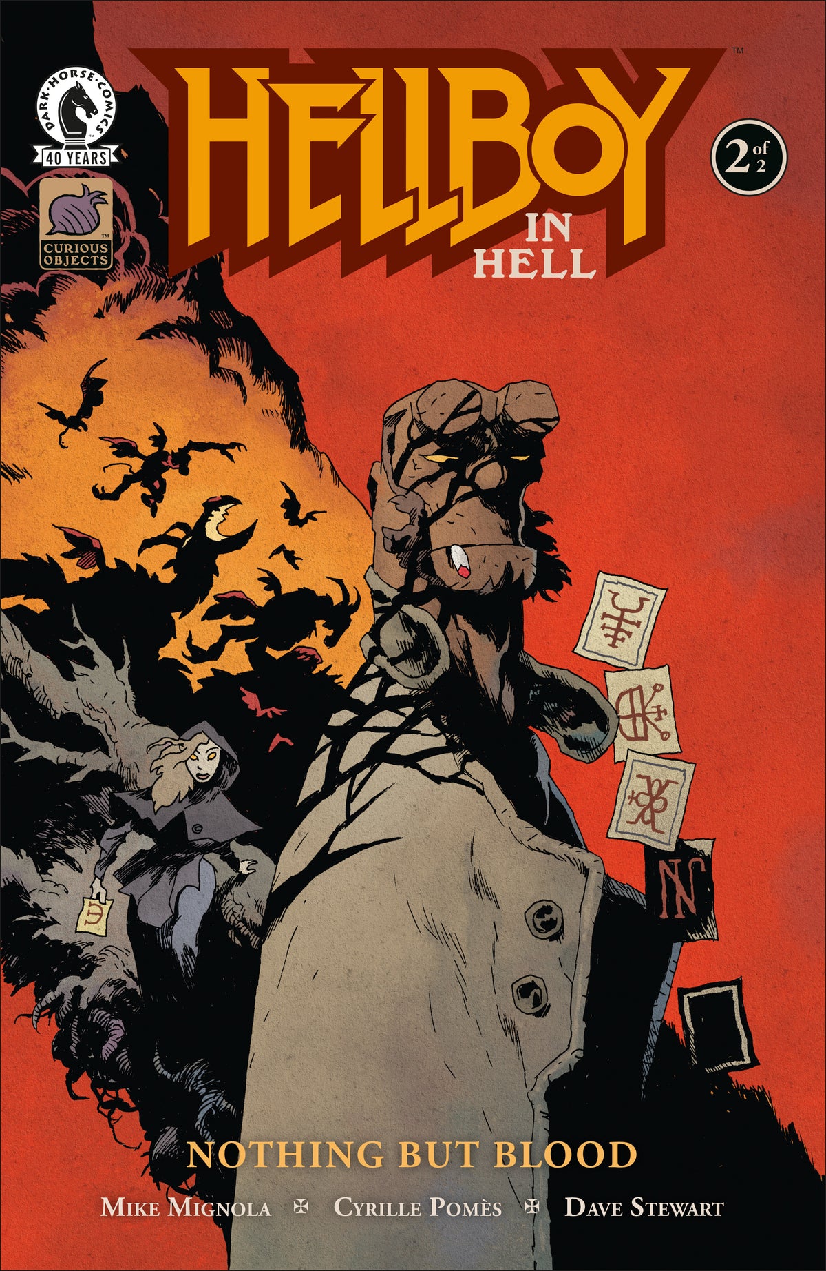 Hellboy in Hell: Nothing But Blood #2 (CVR A) (Cyrille Pomes) 11/18/2026